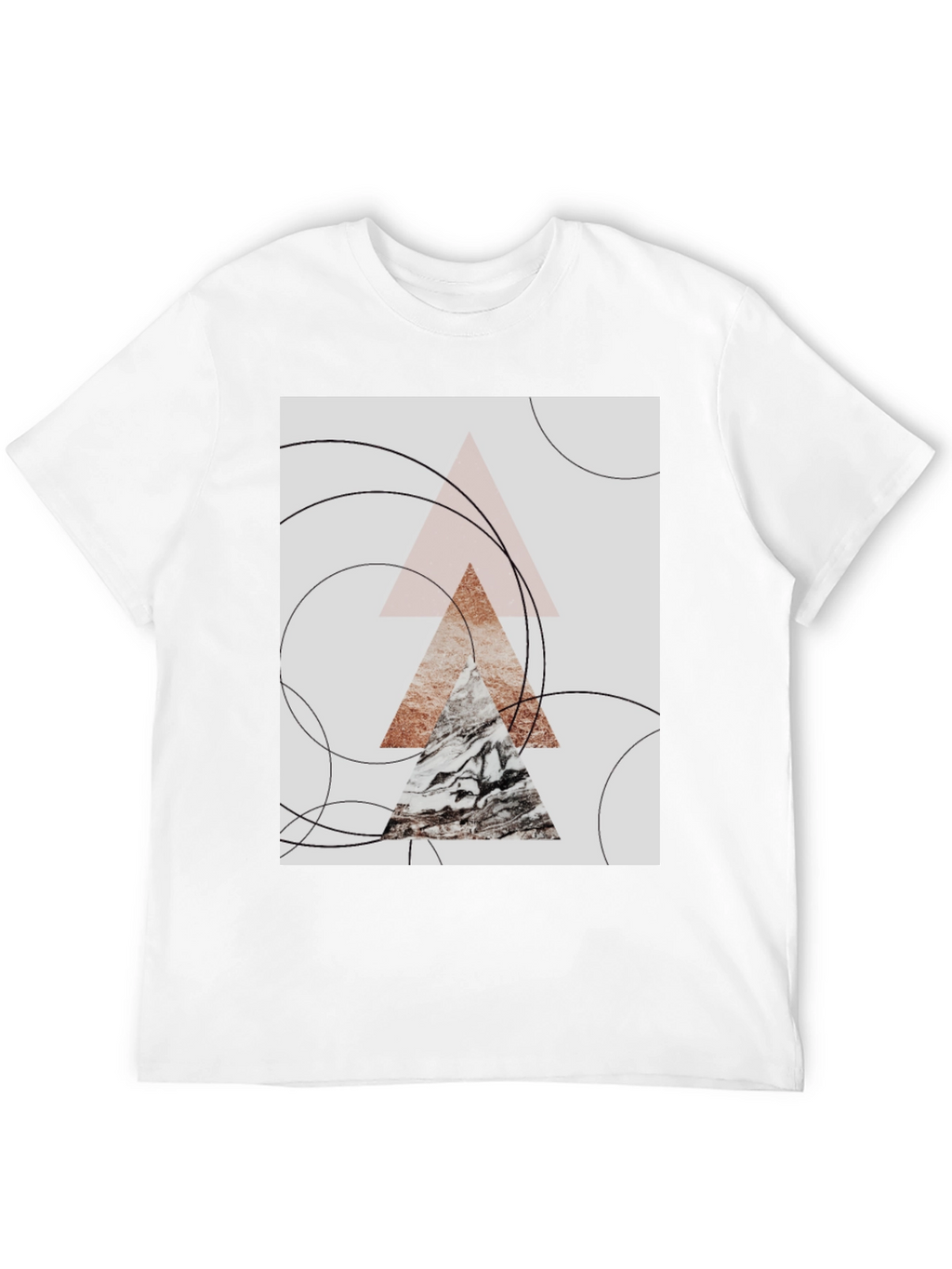 Abstract Geometric Graphic Tee