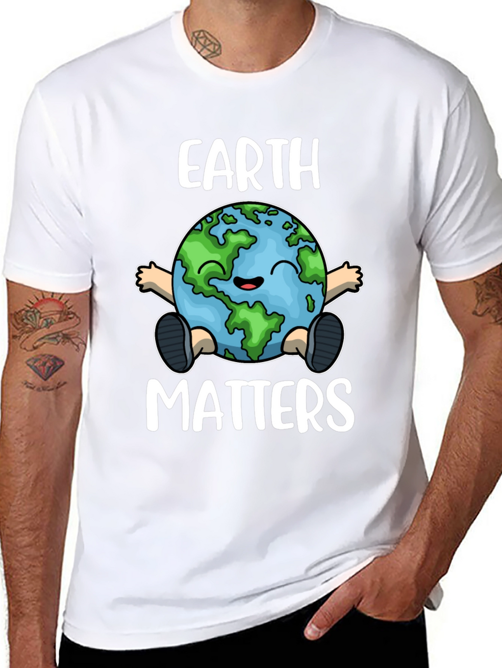 Earth Matters Graphic Tee - Environmental Awareness