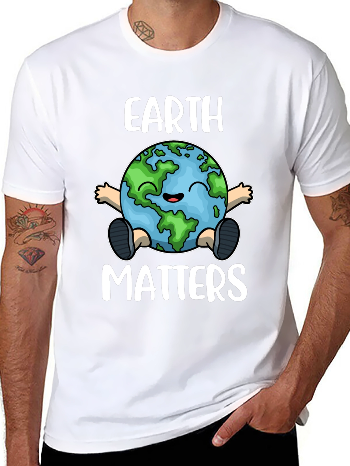 Earth Matters Graphic Tee - Environmental Awareness