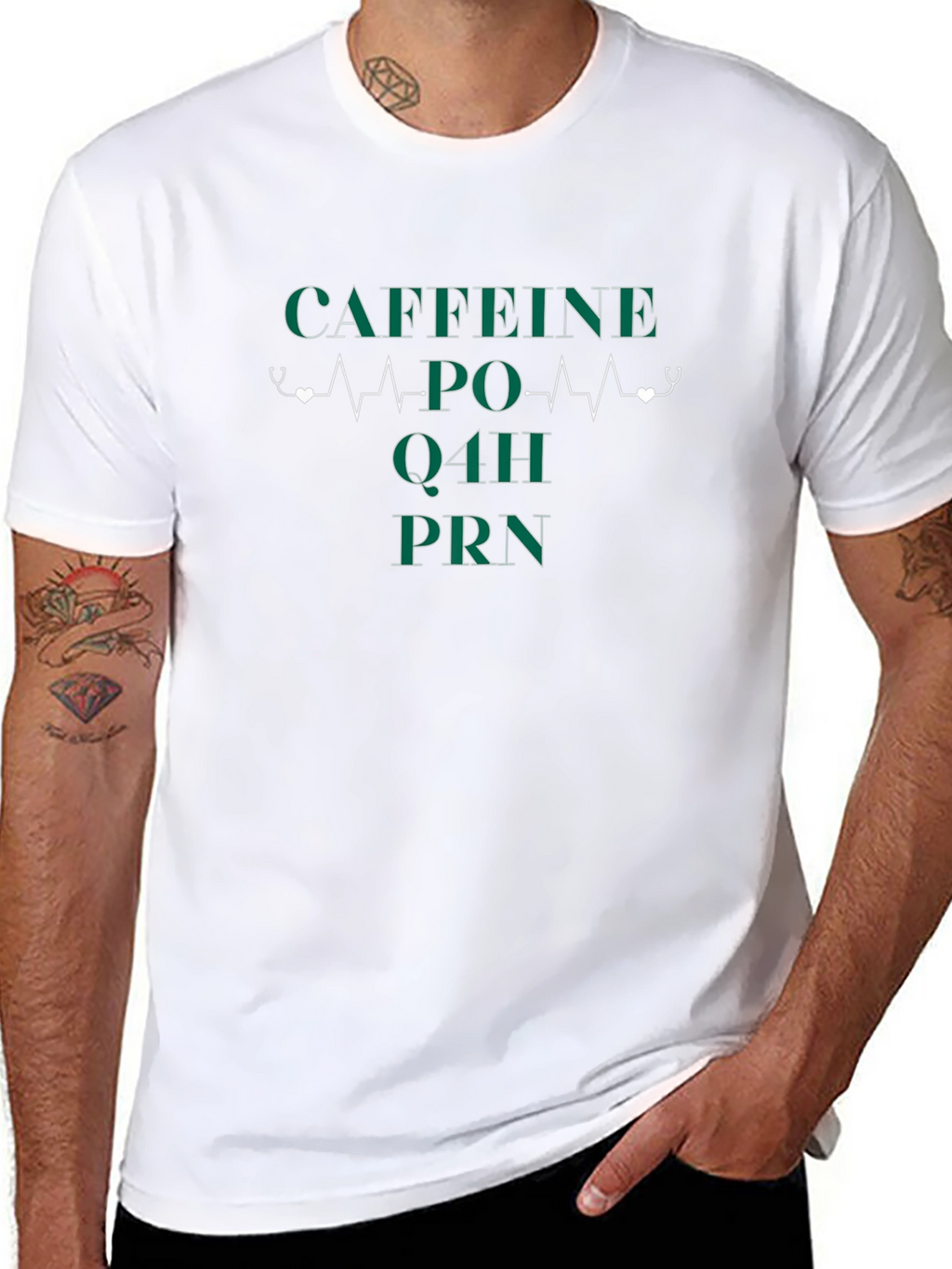 Caffeine PO Q4H PRN Nurse T-Shirt