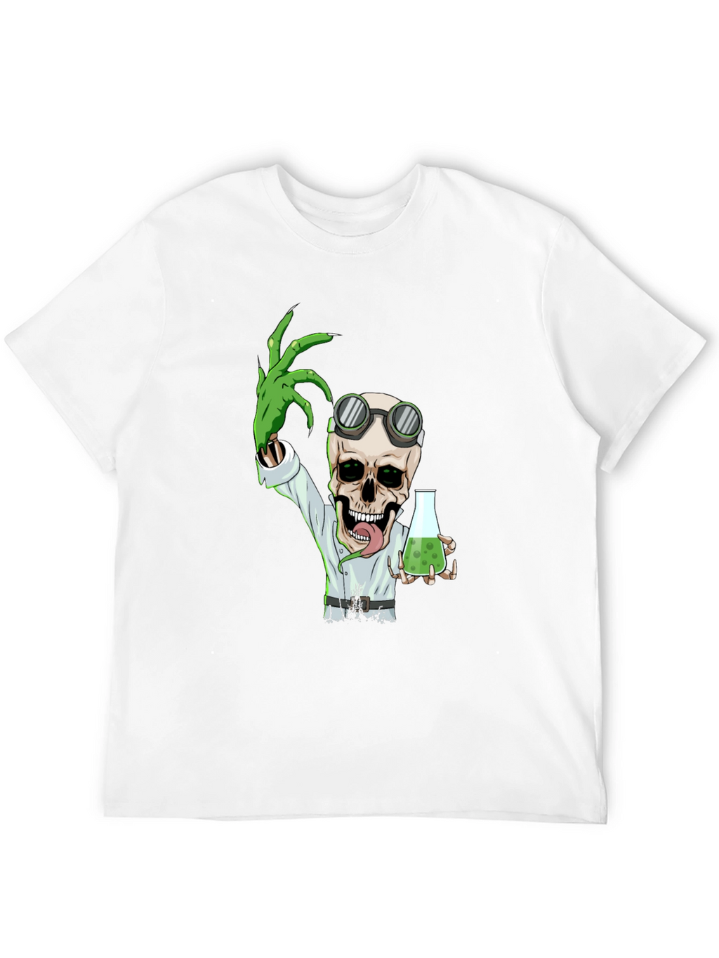 Mad Scientist Skeleton T-Shirt