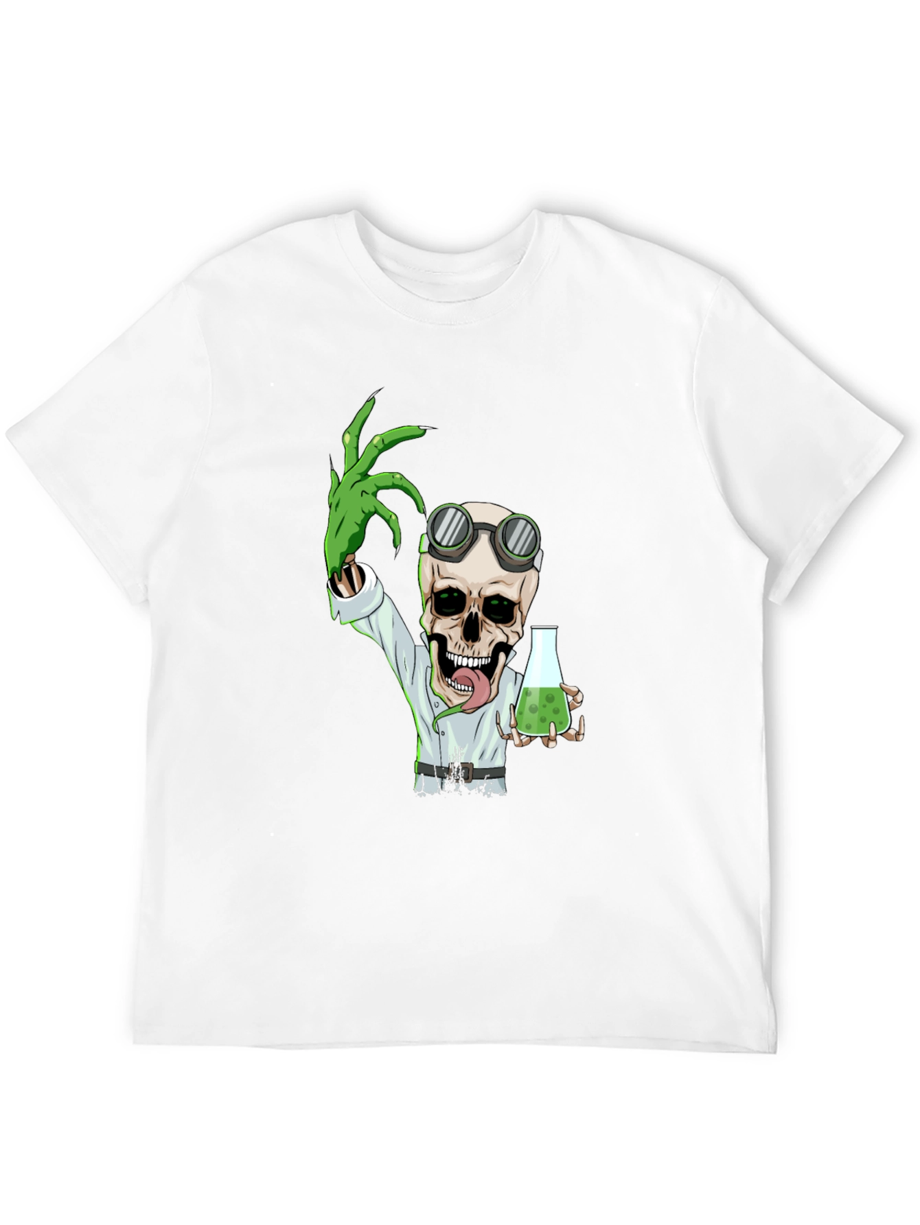 Mad Scientist Skeleton T-Shirt
