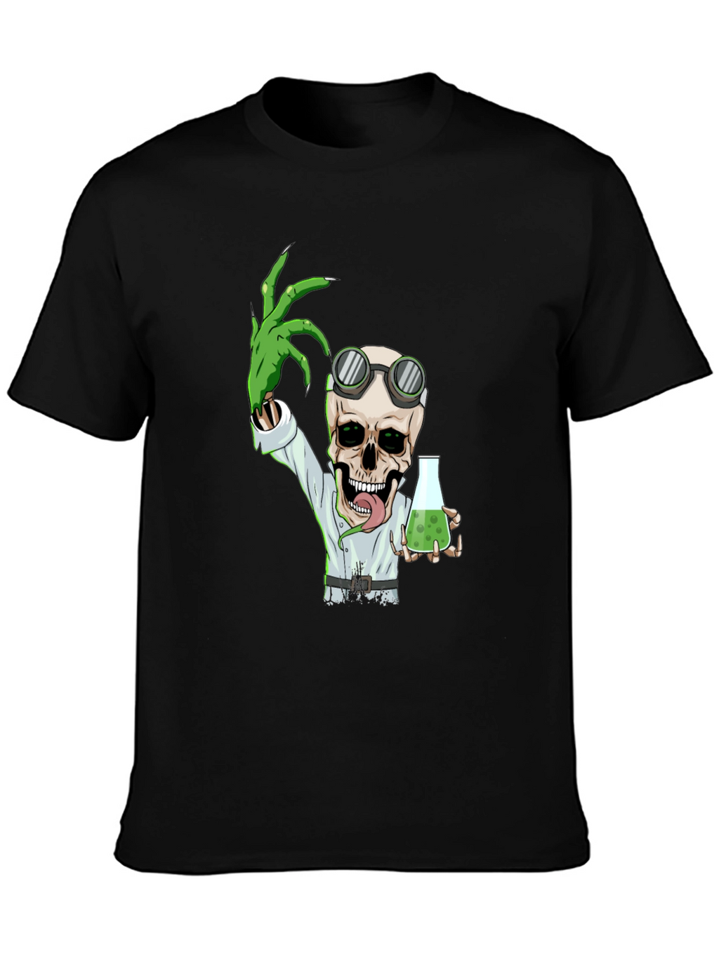Mad Scientist Skeleton T-Shirt