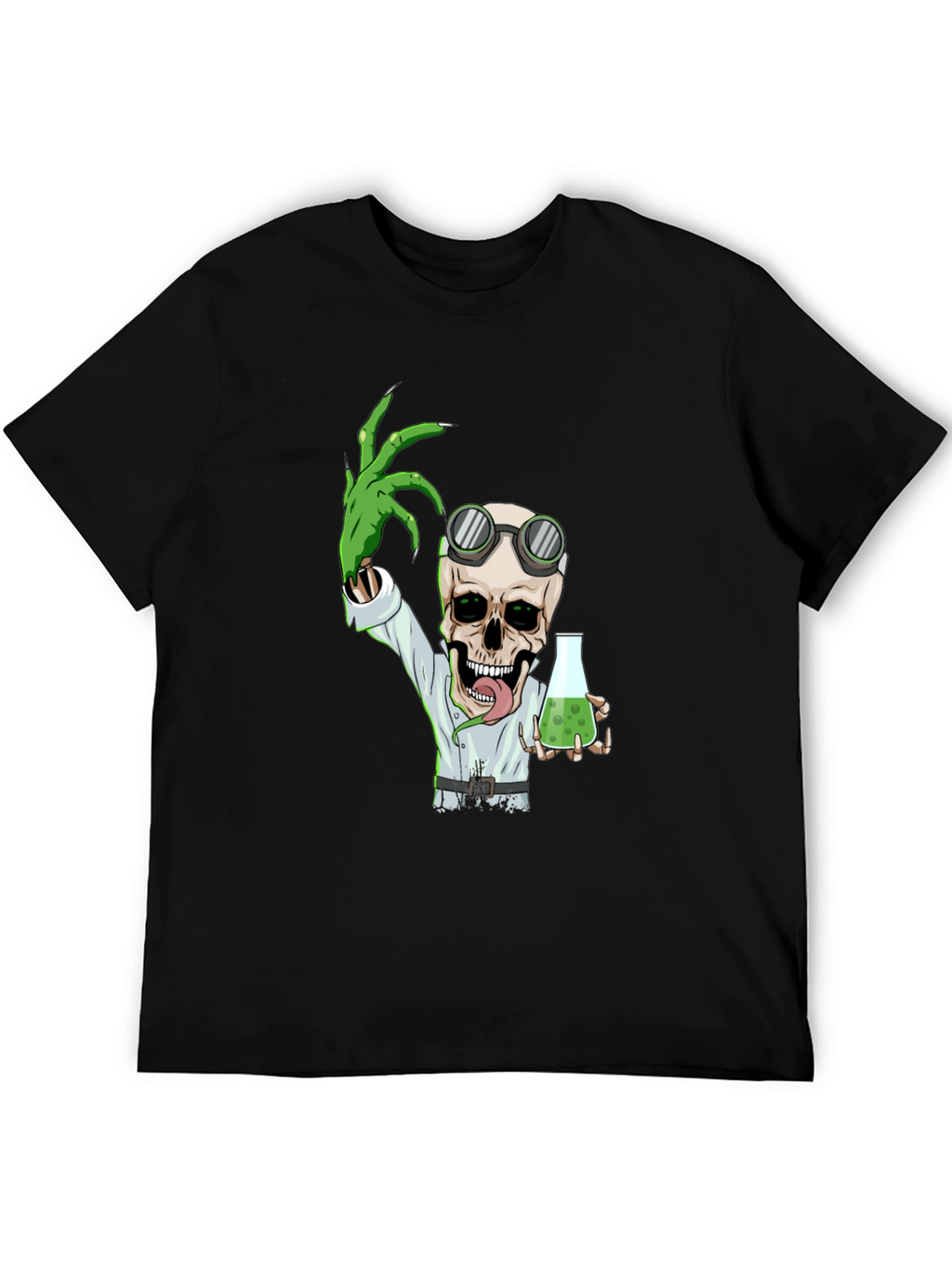 Mad Scientist Skeleton T-Shirt