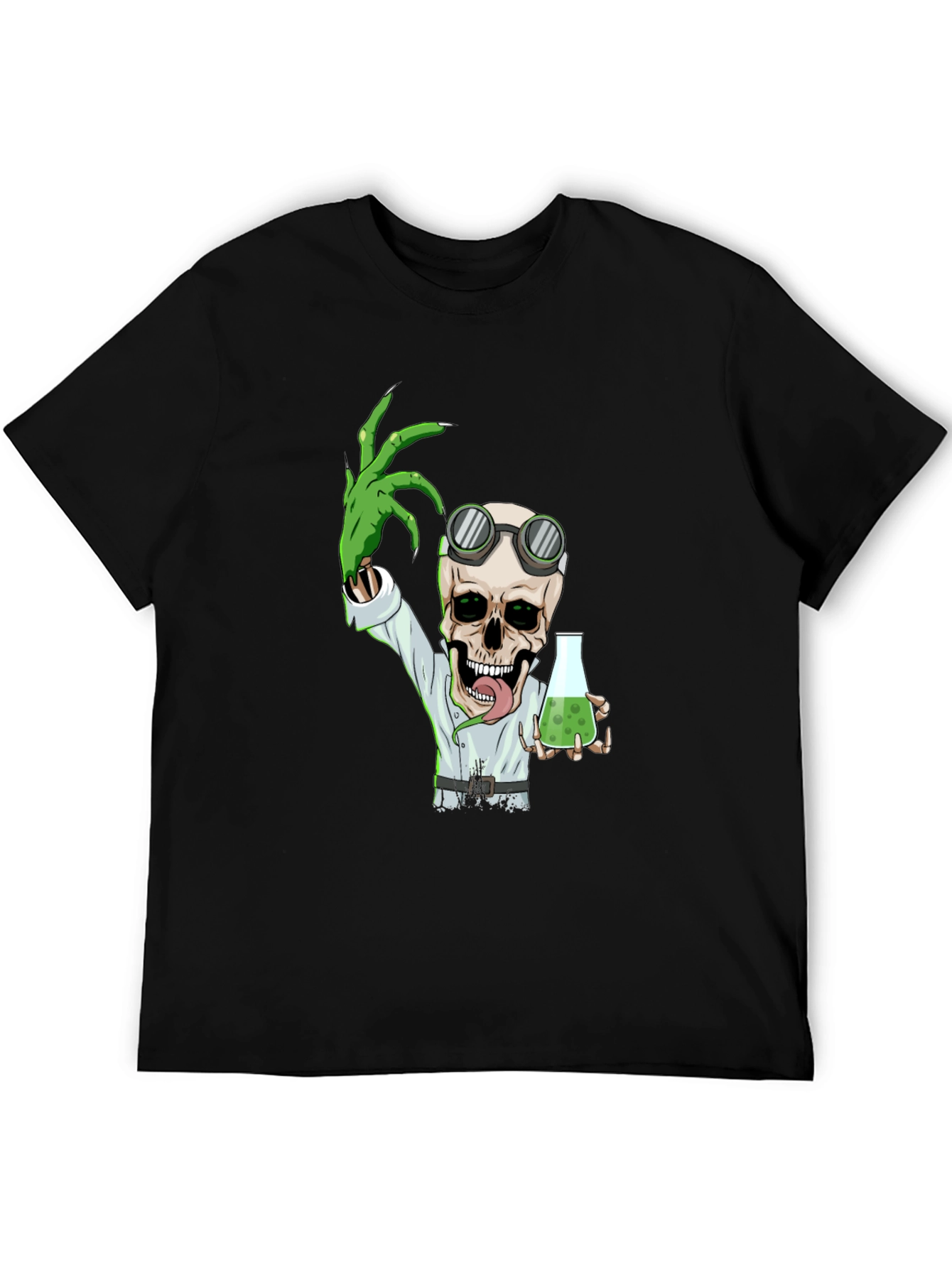 Mad Scientist Skeleton T-Shirt