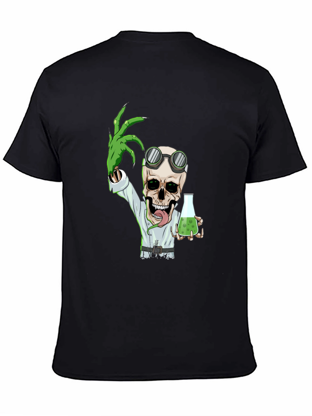 Mad Scientist Skeleton T-Shirt