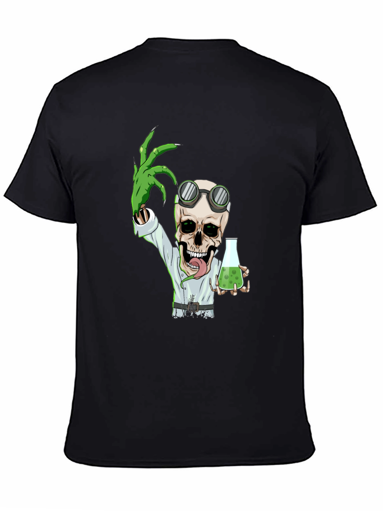 Mad Scientist Skeleton T-Shirt
