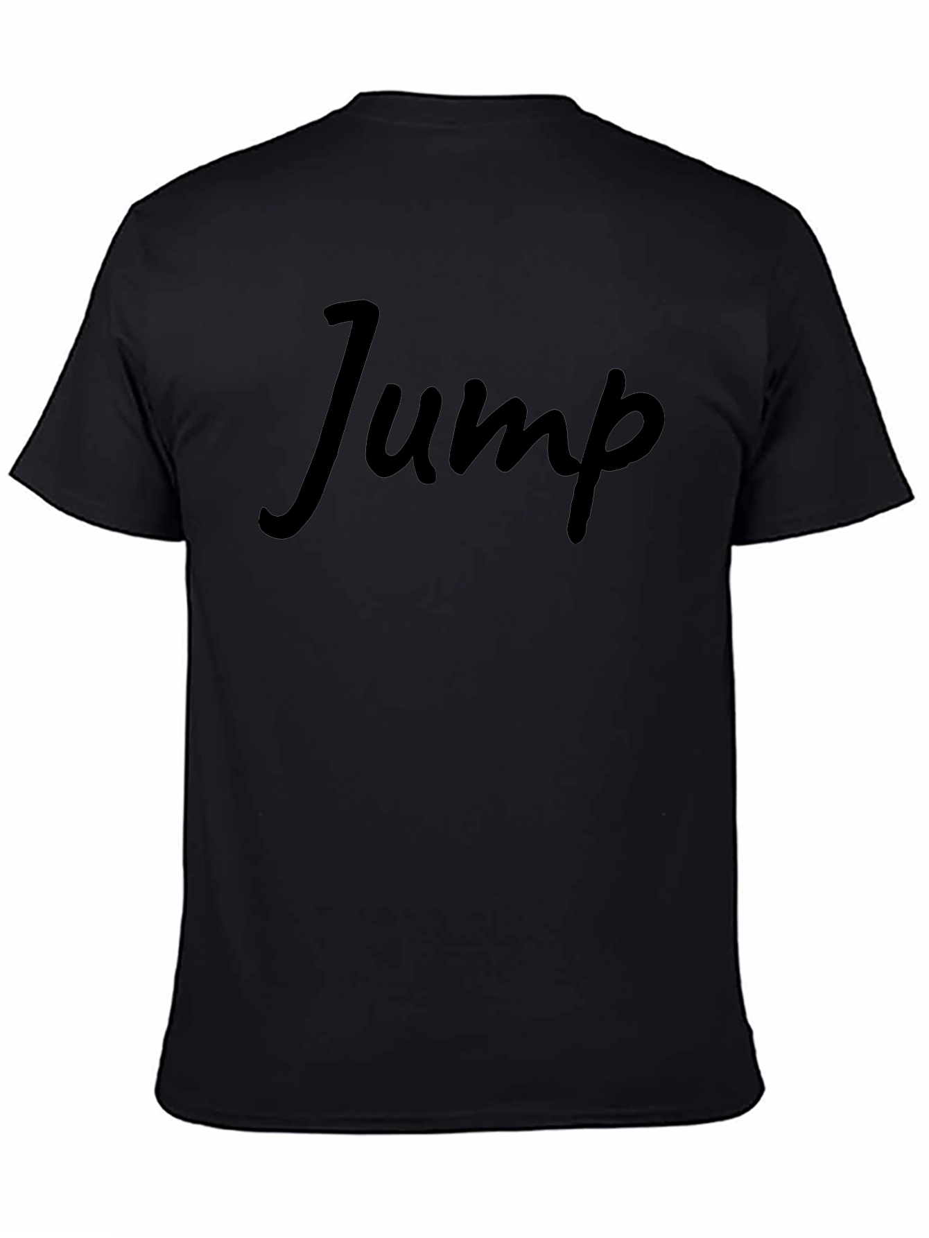 Jump Graphic Print Crew Neck T-Shirt