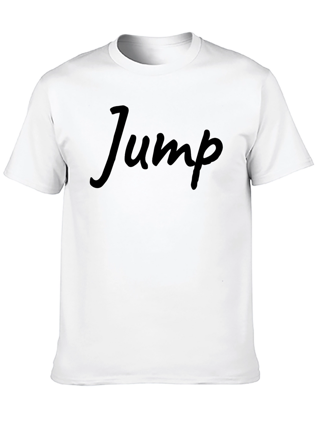 Jump Graphic Print Crew Neck T-Shirt