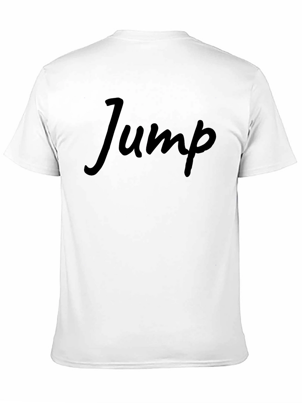 Jump Graphic Print Crew Neck T-Shirt