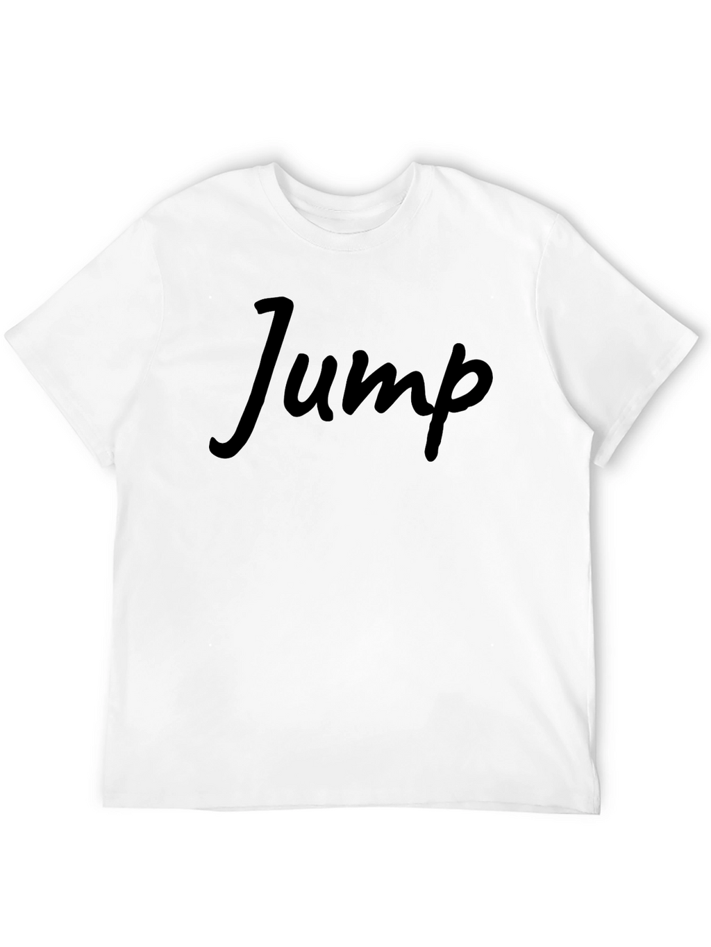 Jump Graphic Print Crew Neck T-Shirt