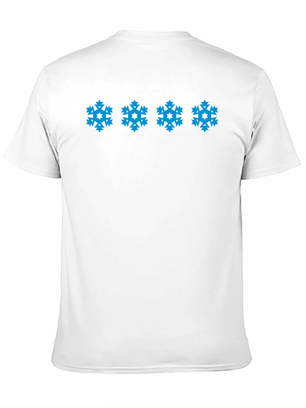Snowflake Patterned T-Shirt