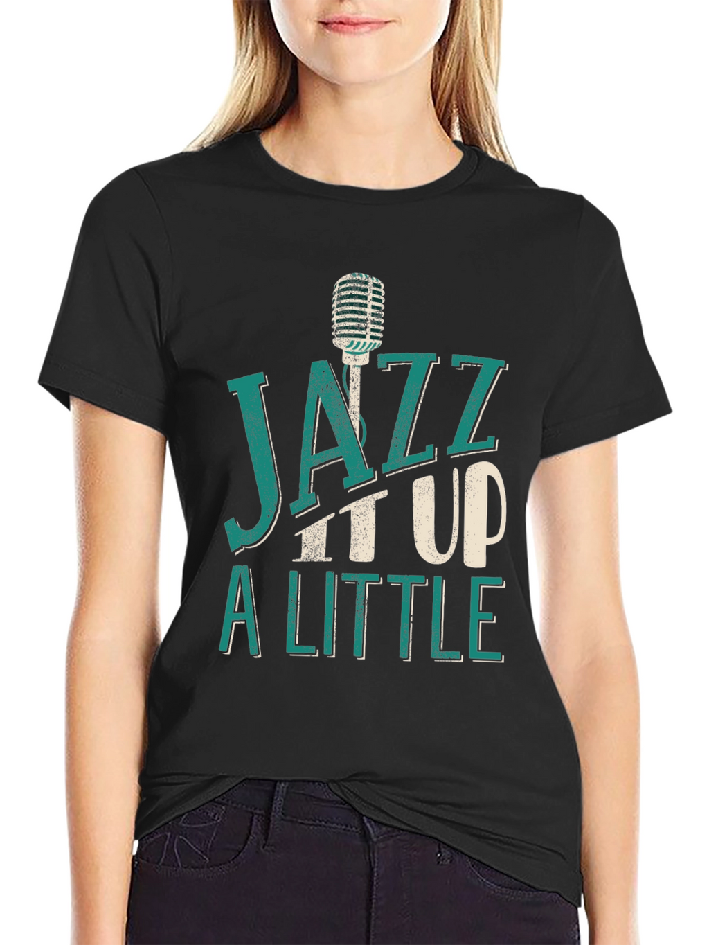 Jazz It Up T-Shirt - Retro Music Tee