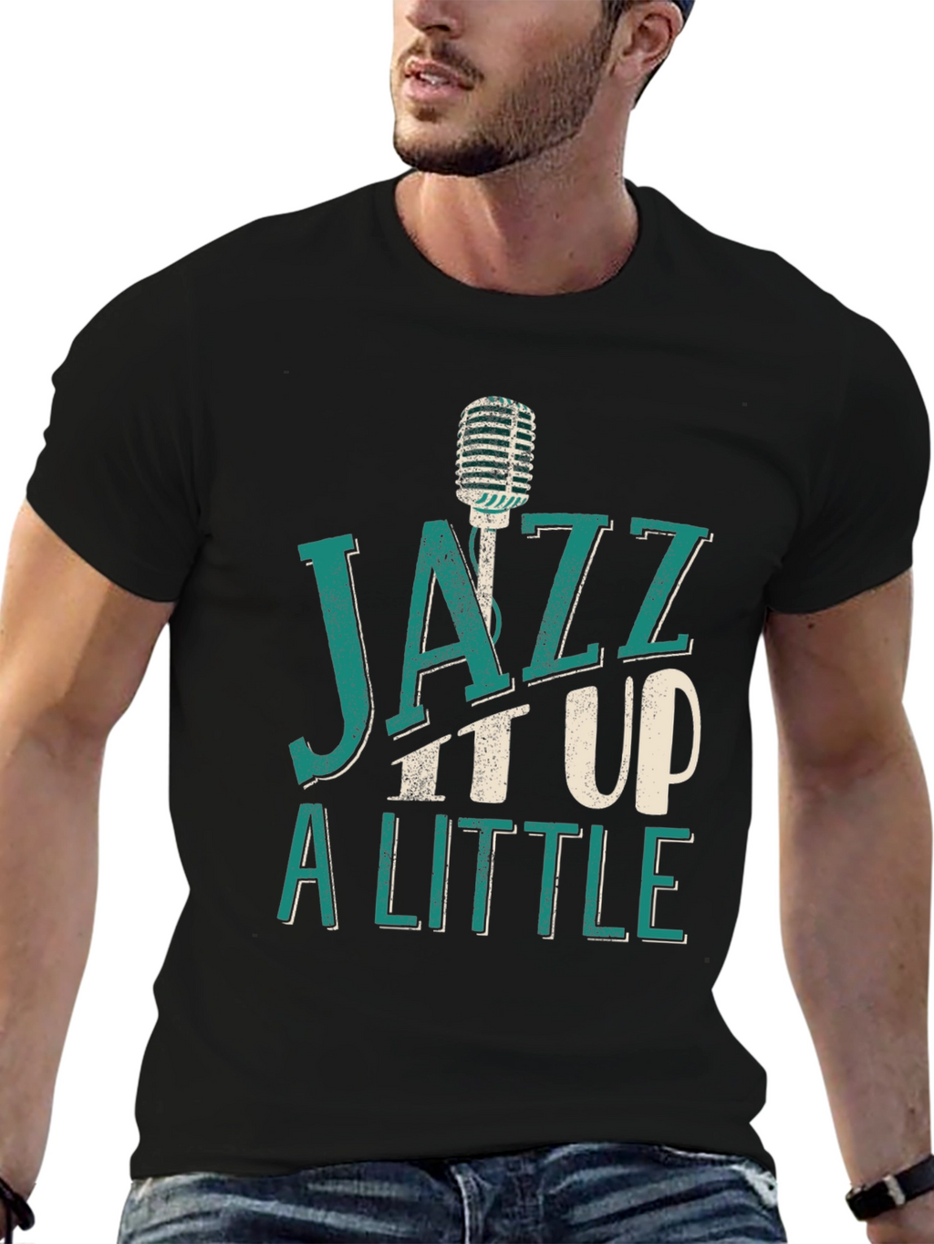 Jazz It Up T-Shirt - Retro Music Tee
