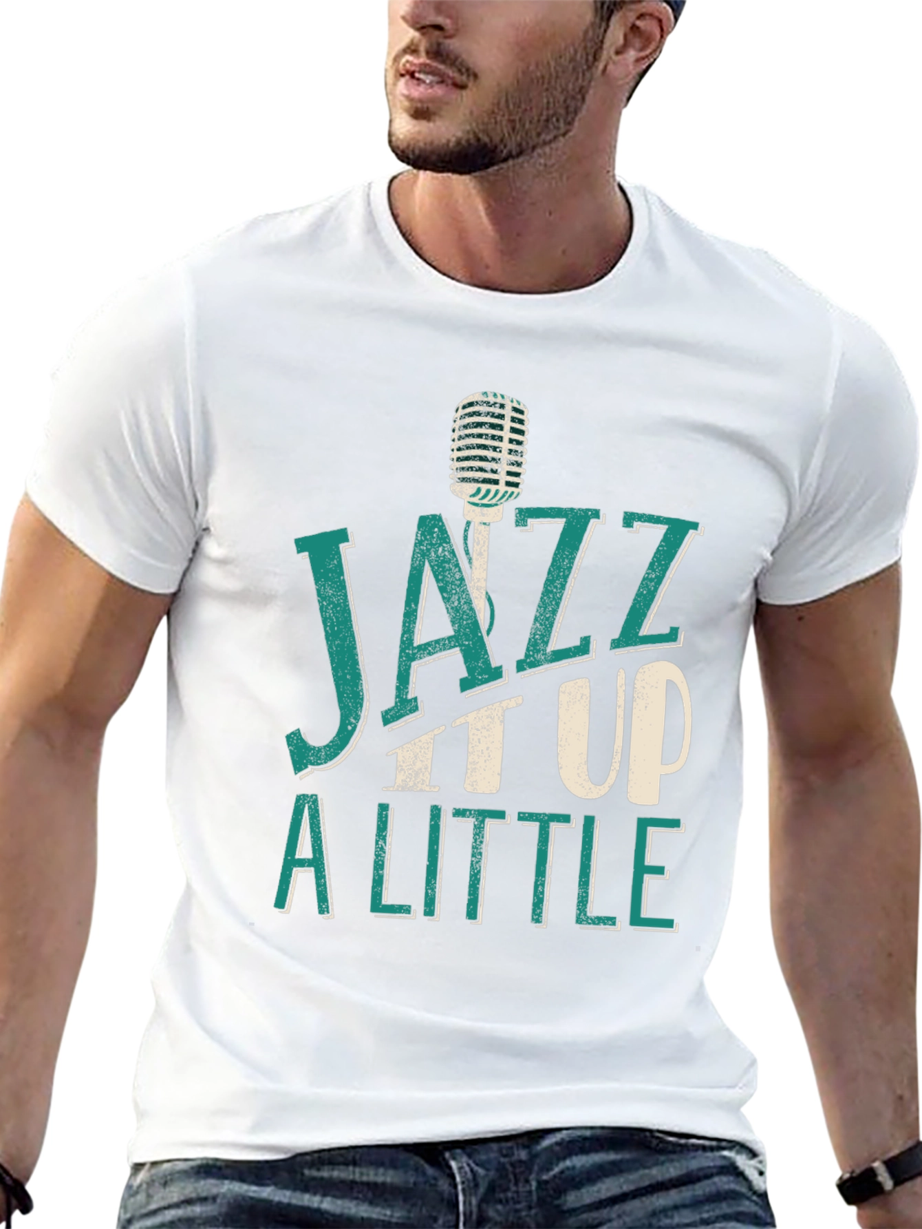 Jazz It Up T-Shirt - Retro Music Tee
