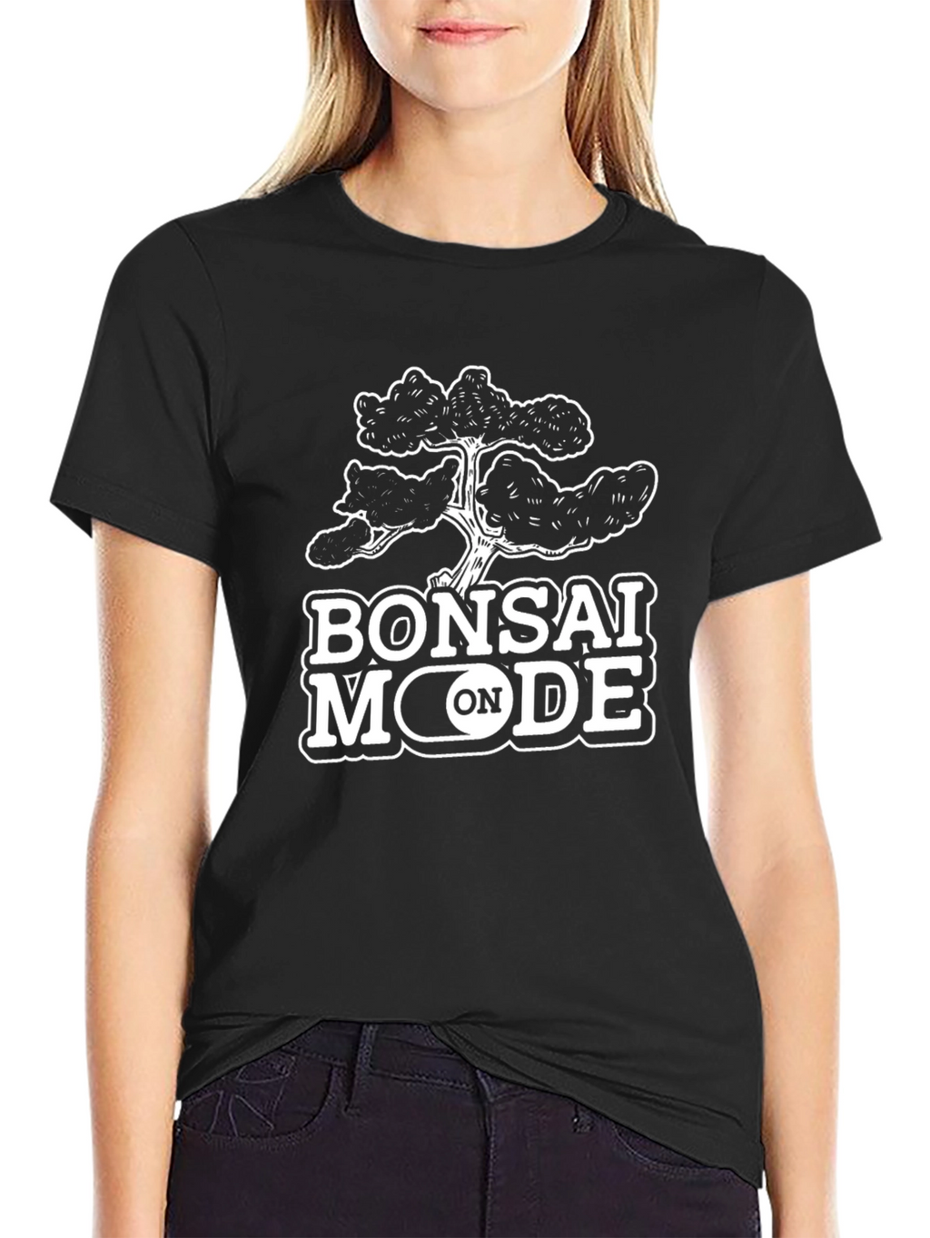 Bonsai Mode On T-Shirt - Unique Graphic Tee