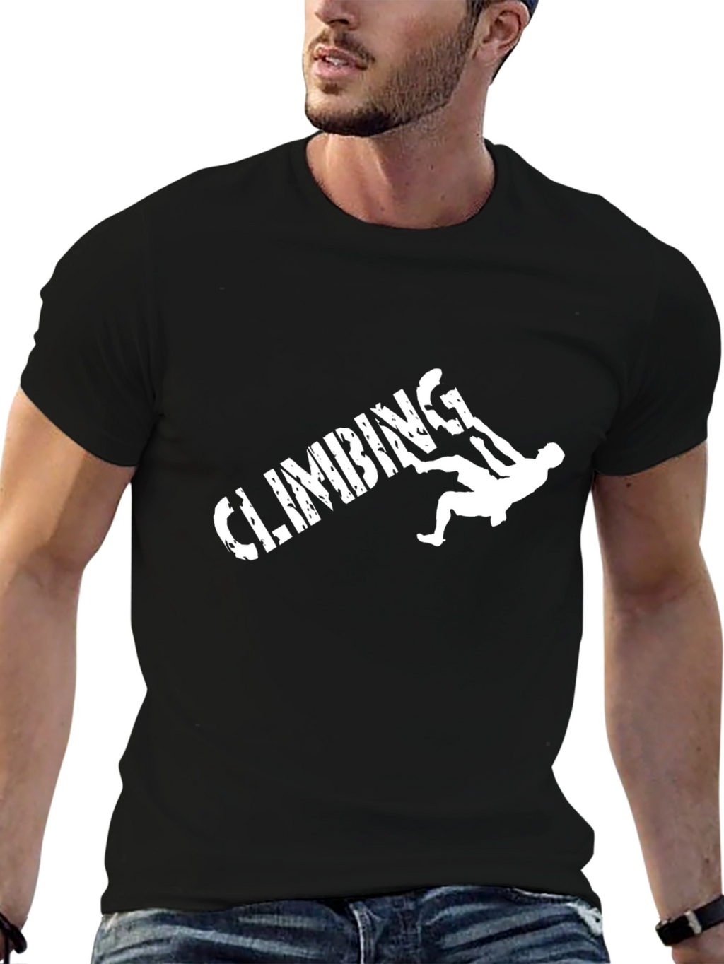Climbing Adventure T-Shirt - Black