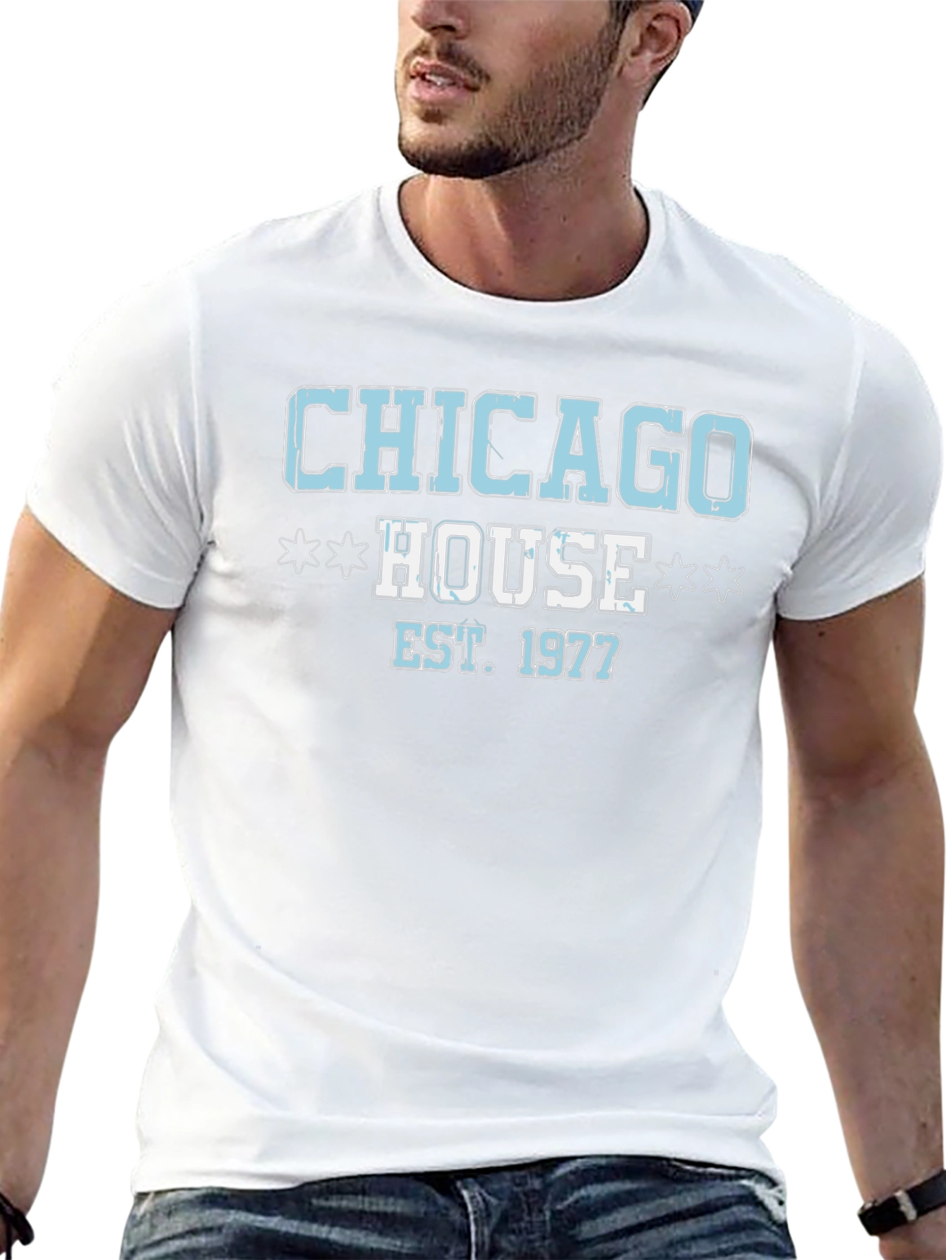 Chicago House Est. 1977 Black T-Shirt