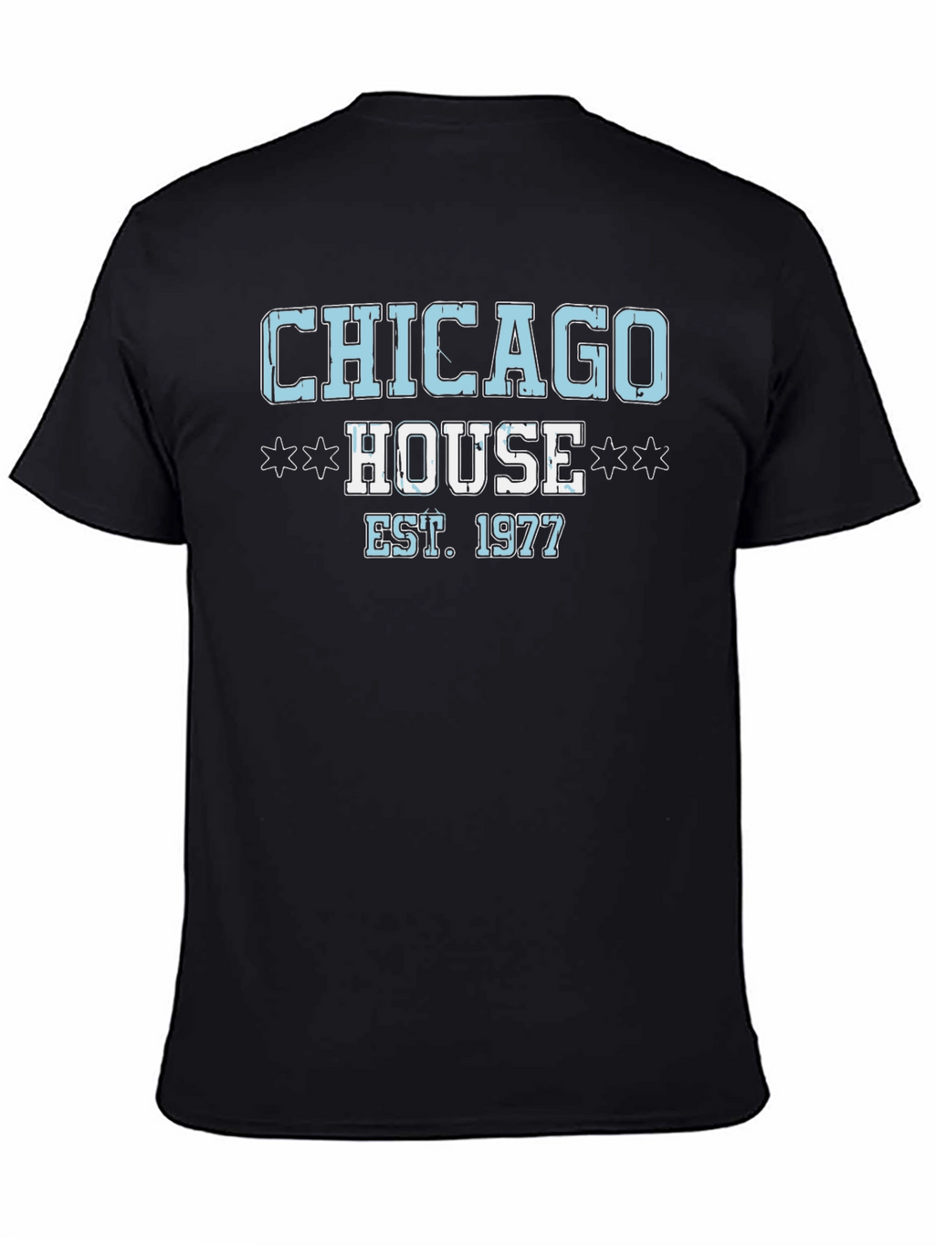 Chicago House Est. 1977 Black T-Shirt