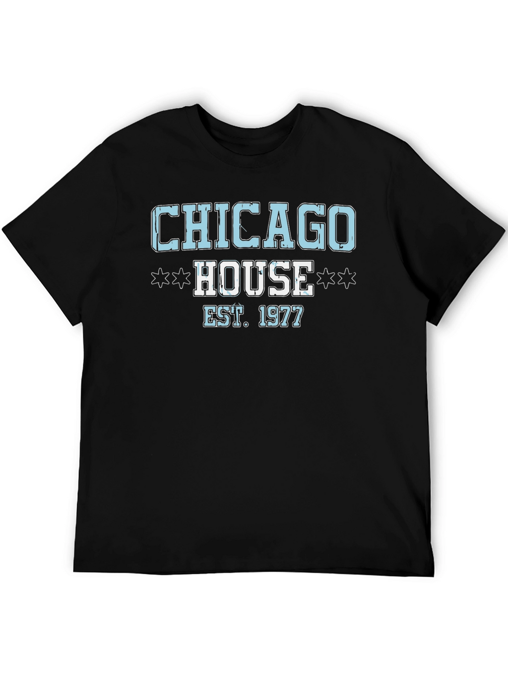 Chicago House Est. 1977 Black T-Shirt