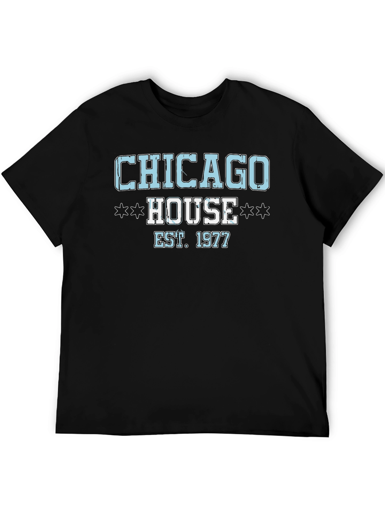 Chicago House Est. 1977 Black T-Shirt