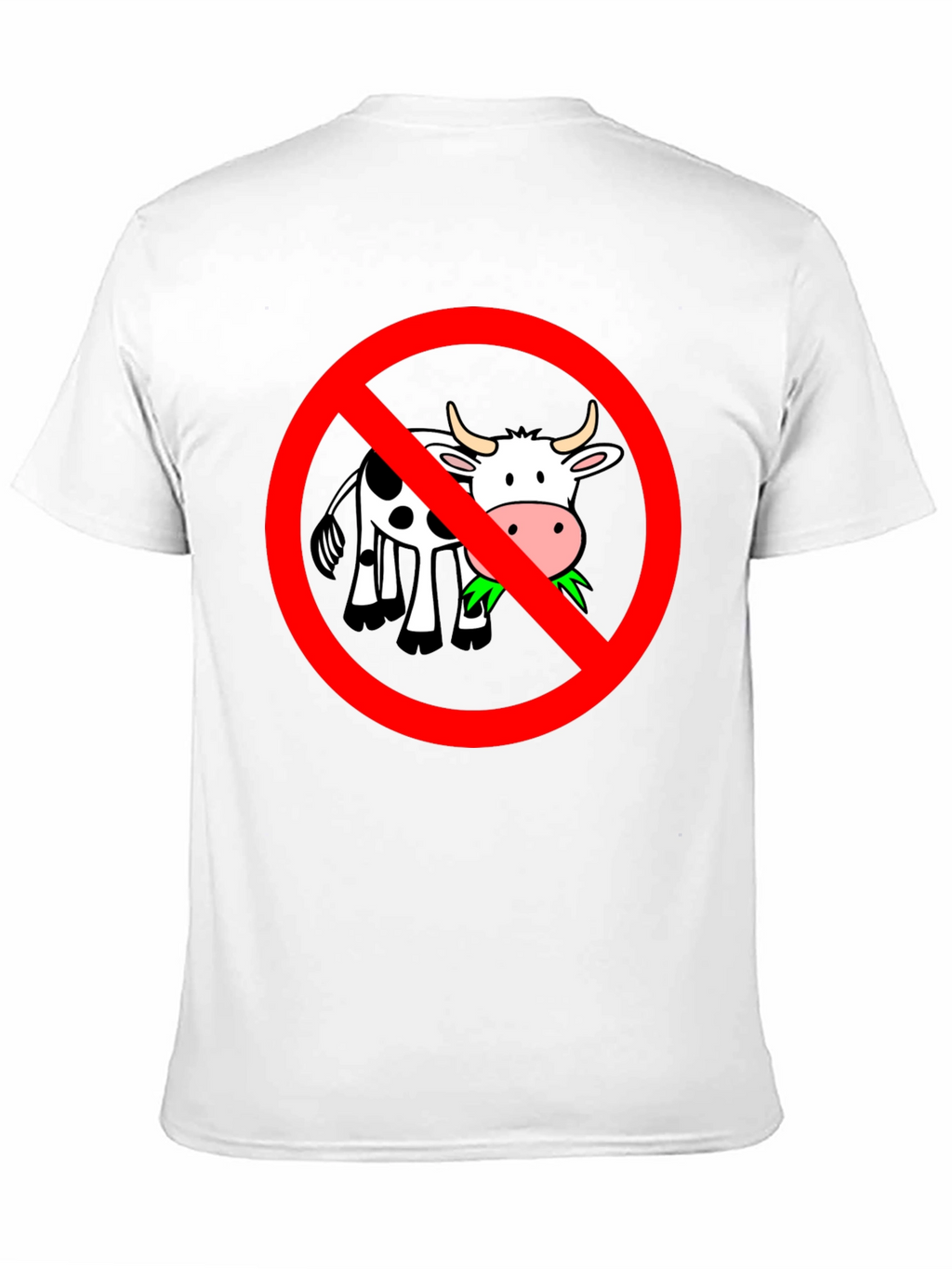 Vegan T-Shirt: No Cow Graphic Tee