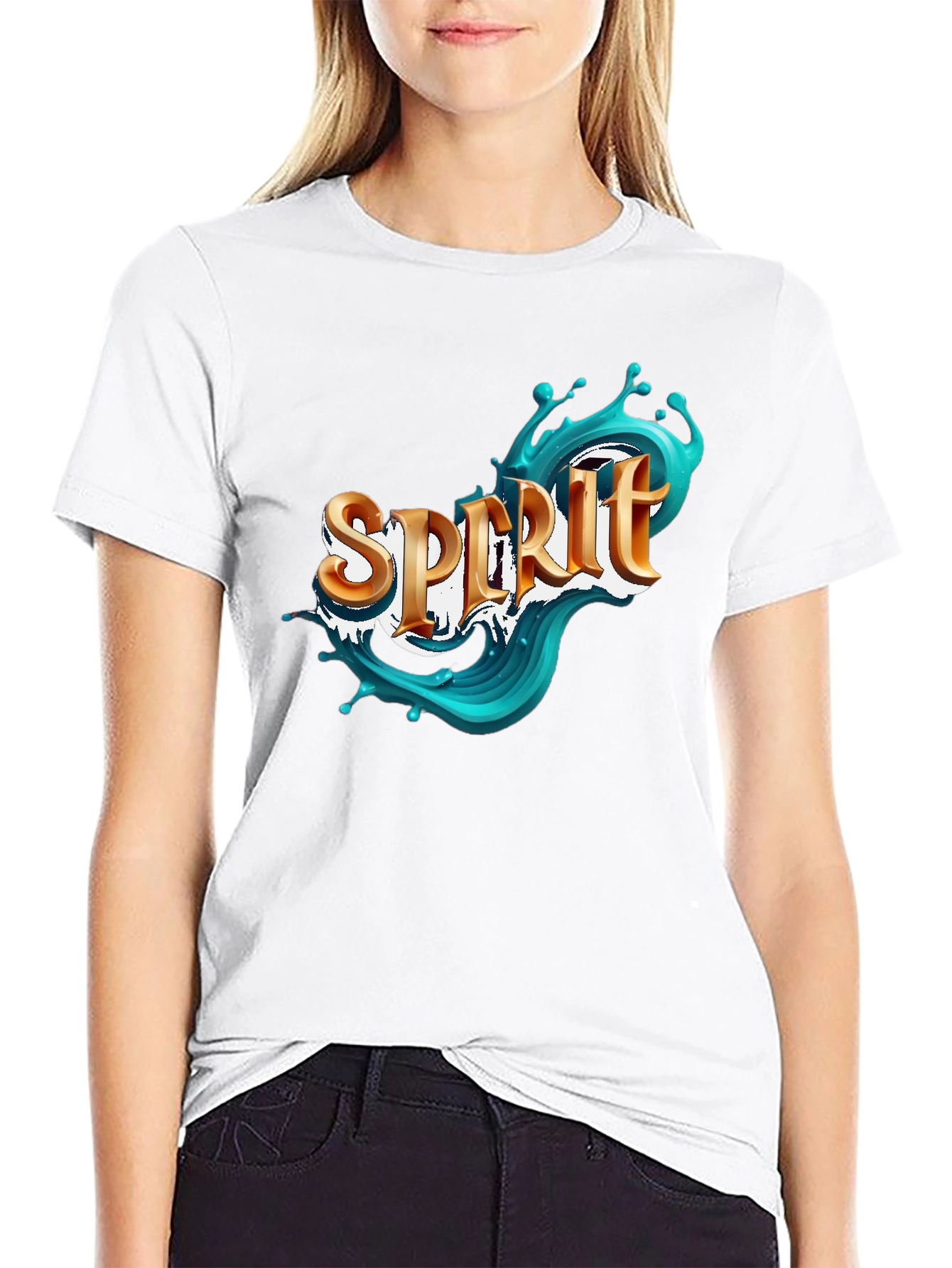 Spirit Splash Graphic T-Shirt