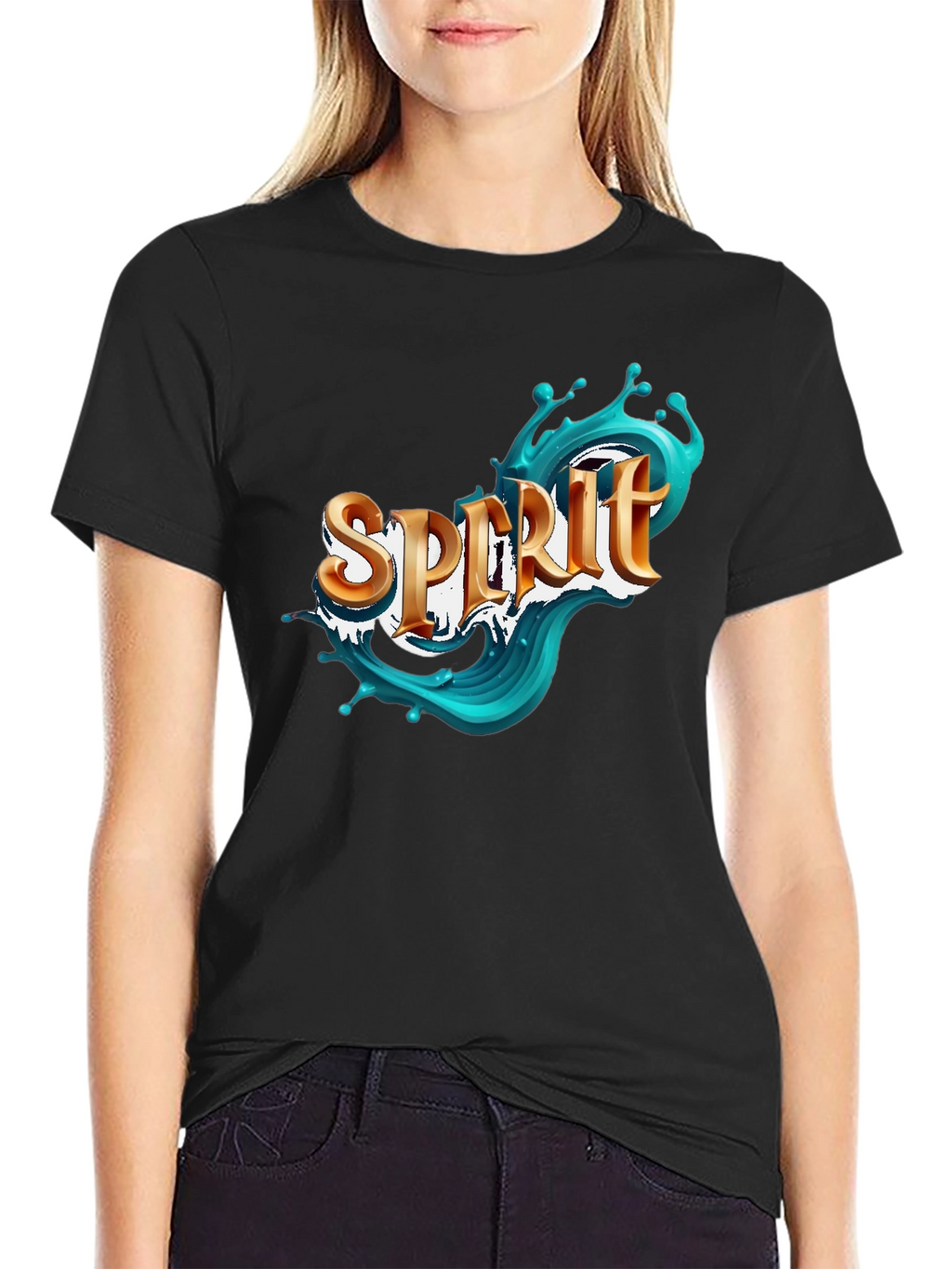 Spirit Splash Graphic T-Shirt