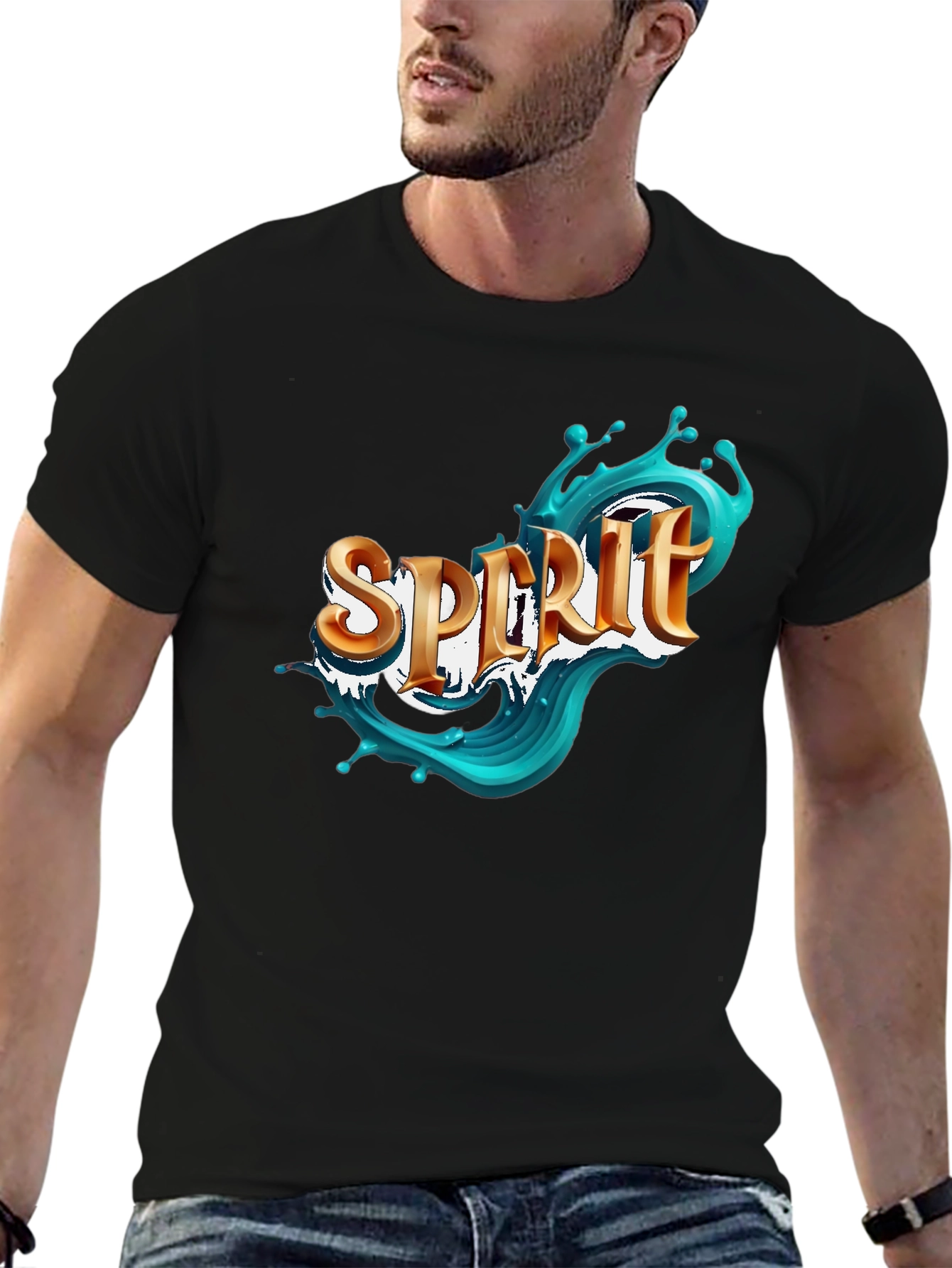 Spirit Splash Graphic T-Shirt