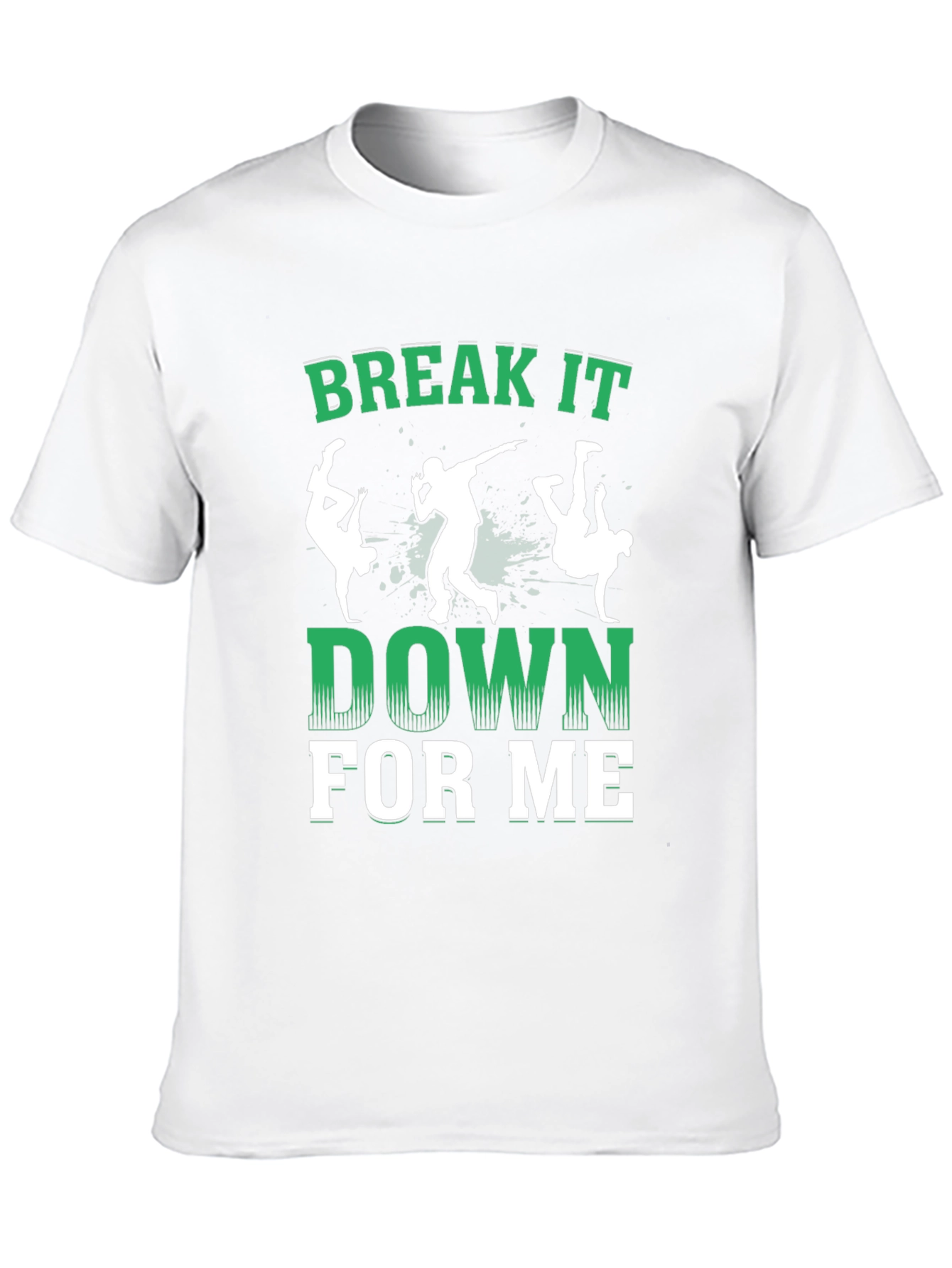 Break It Down T-Shirt - Black Graphic Tee