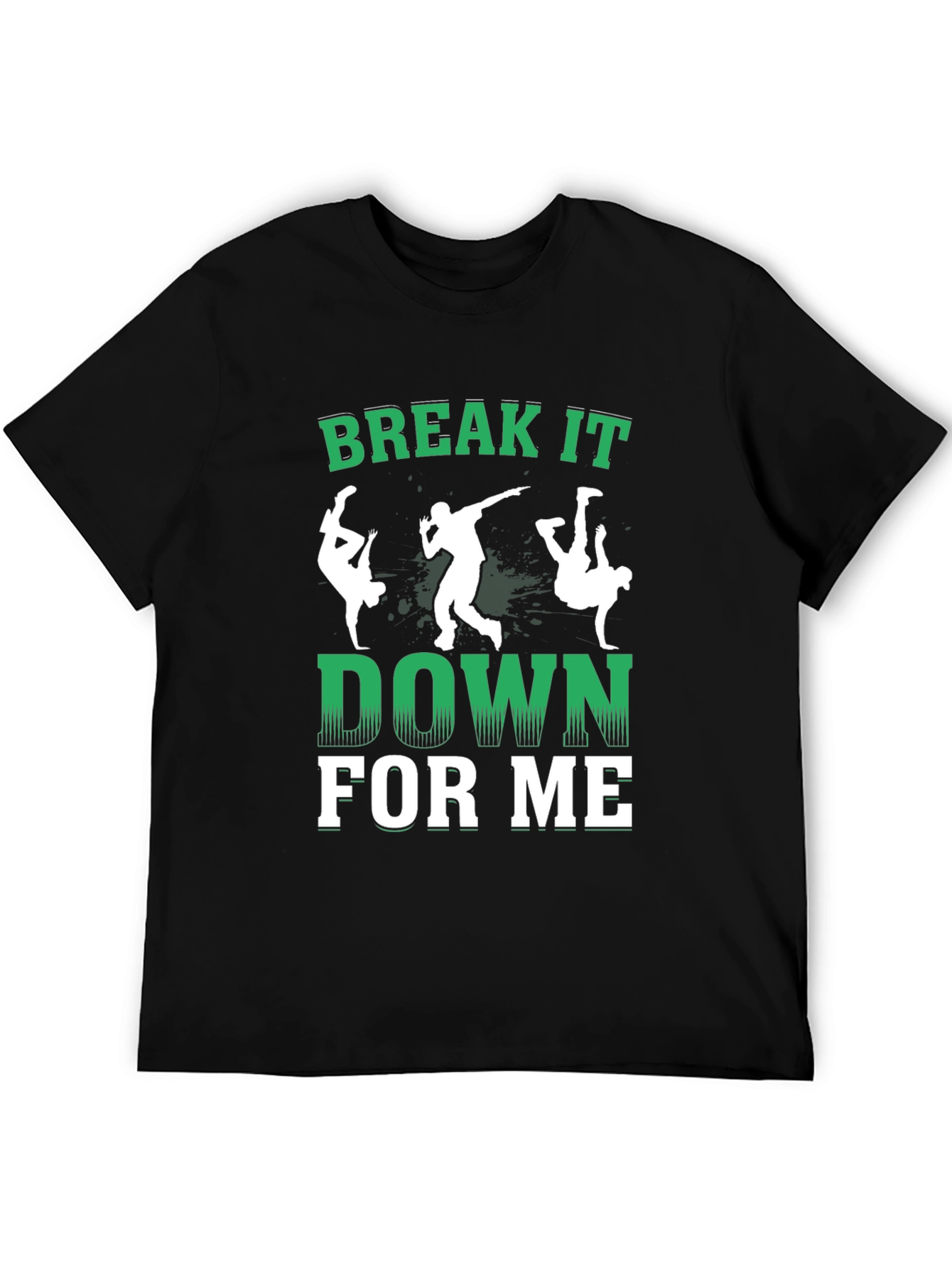 Break It Down T-Shirt - Black Graphic Tee