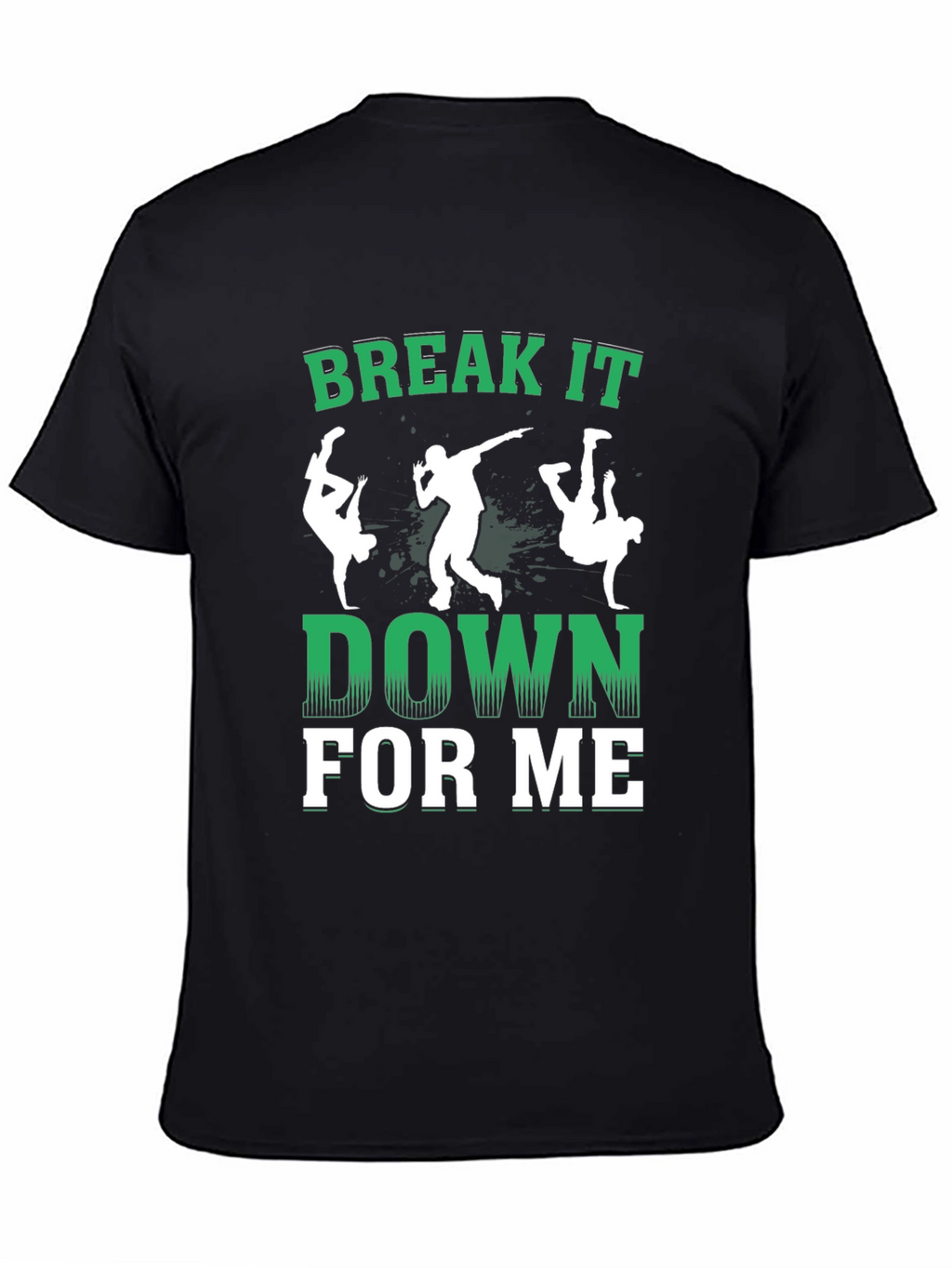 Break It Down T-Shirt - Black Graphic Tee
