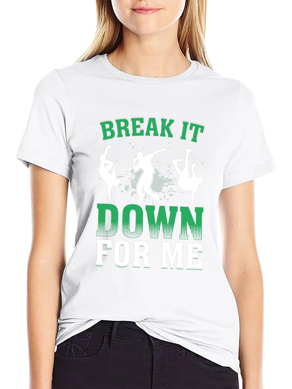 Break It Down T-Shirt - Black Graphic Tee