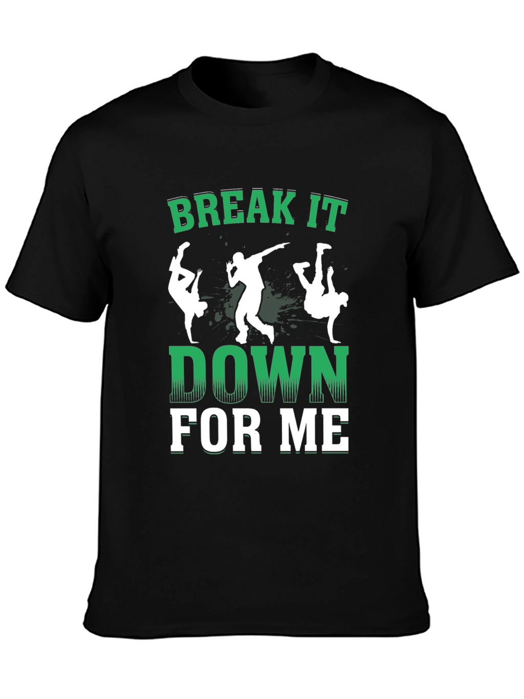 Break It Down T-Shirt - Black Graphic Tee