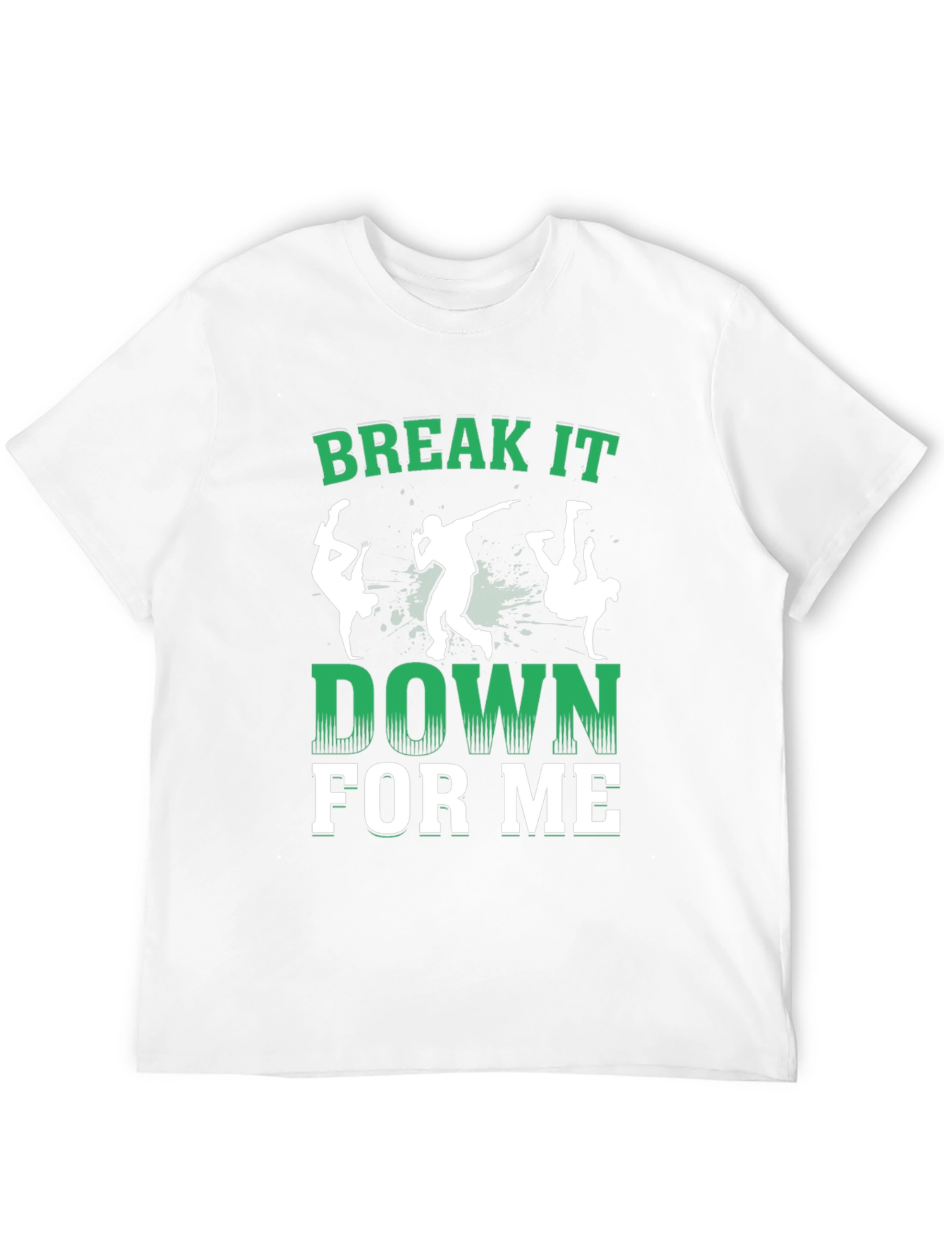 Break It Down T-Shirt - Black Graphic Tee