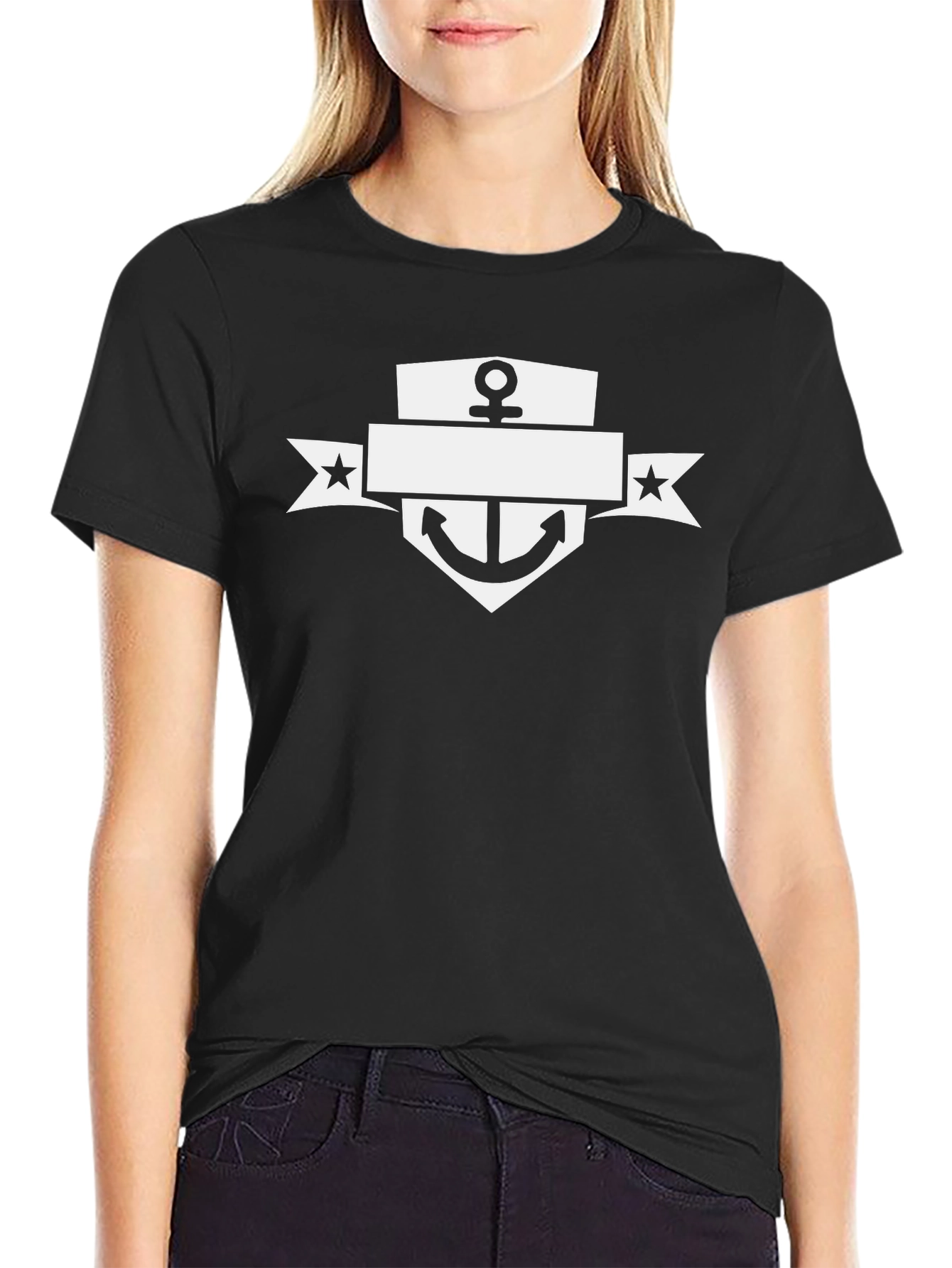 Nautical Anchor Graphic T-Shirt