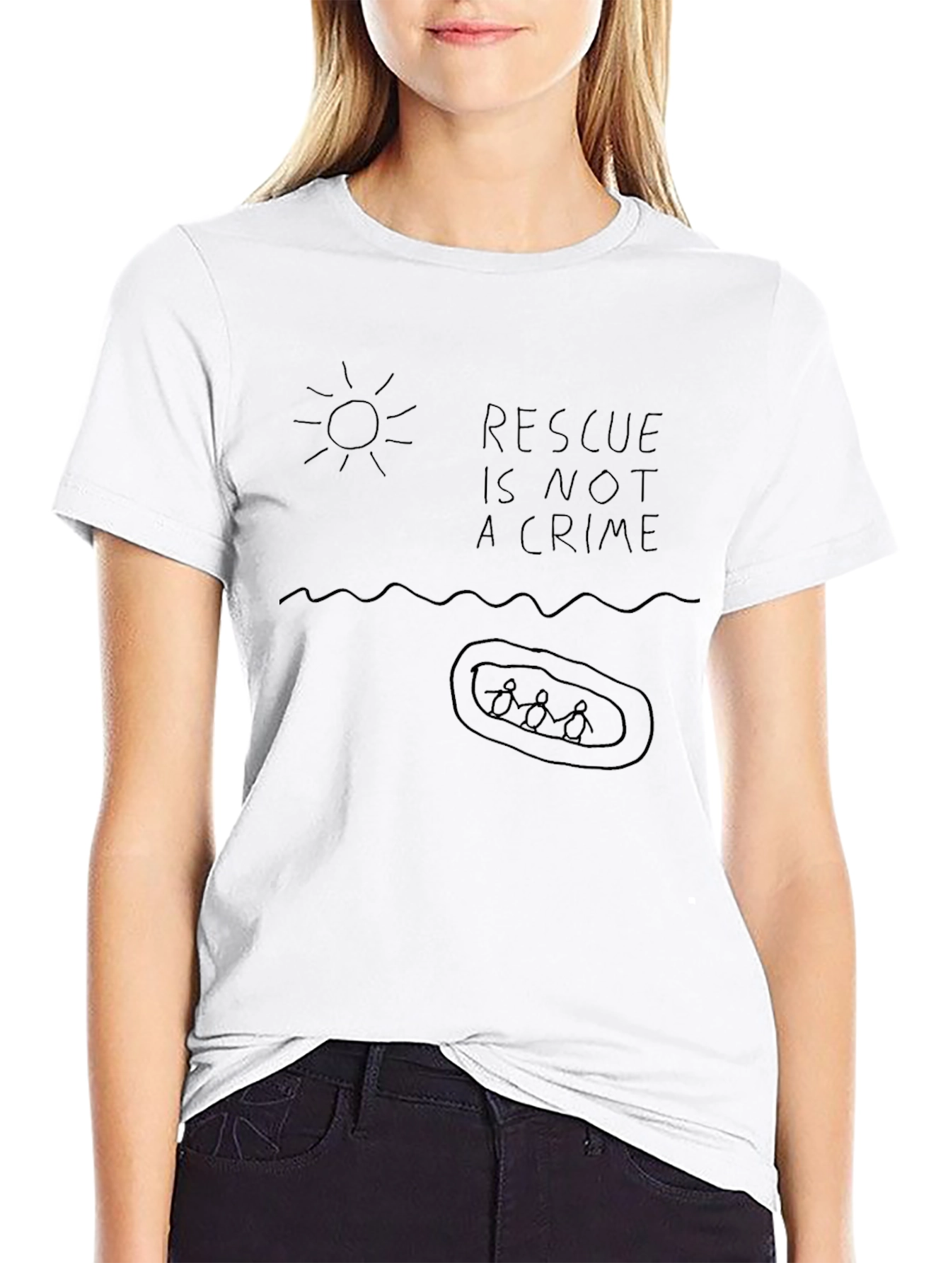 Rescue is Not a Crime T-Shirt