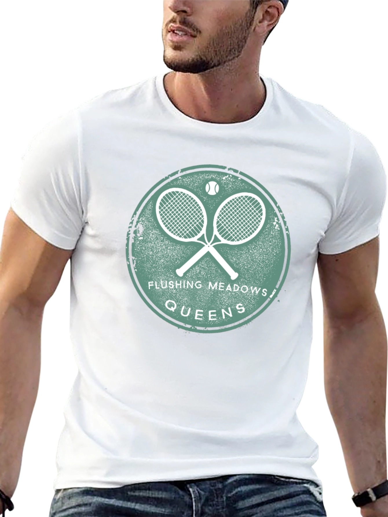 Flushing Meadows Queens Tennis Graphic Tee