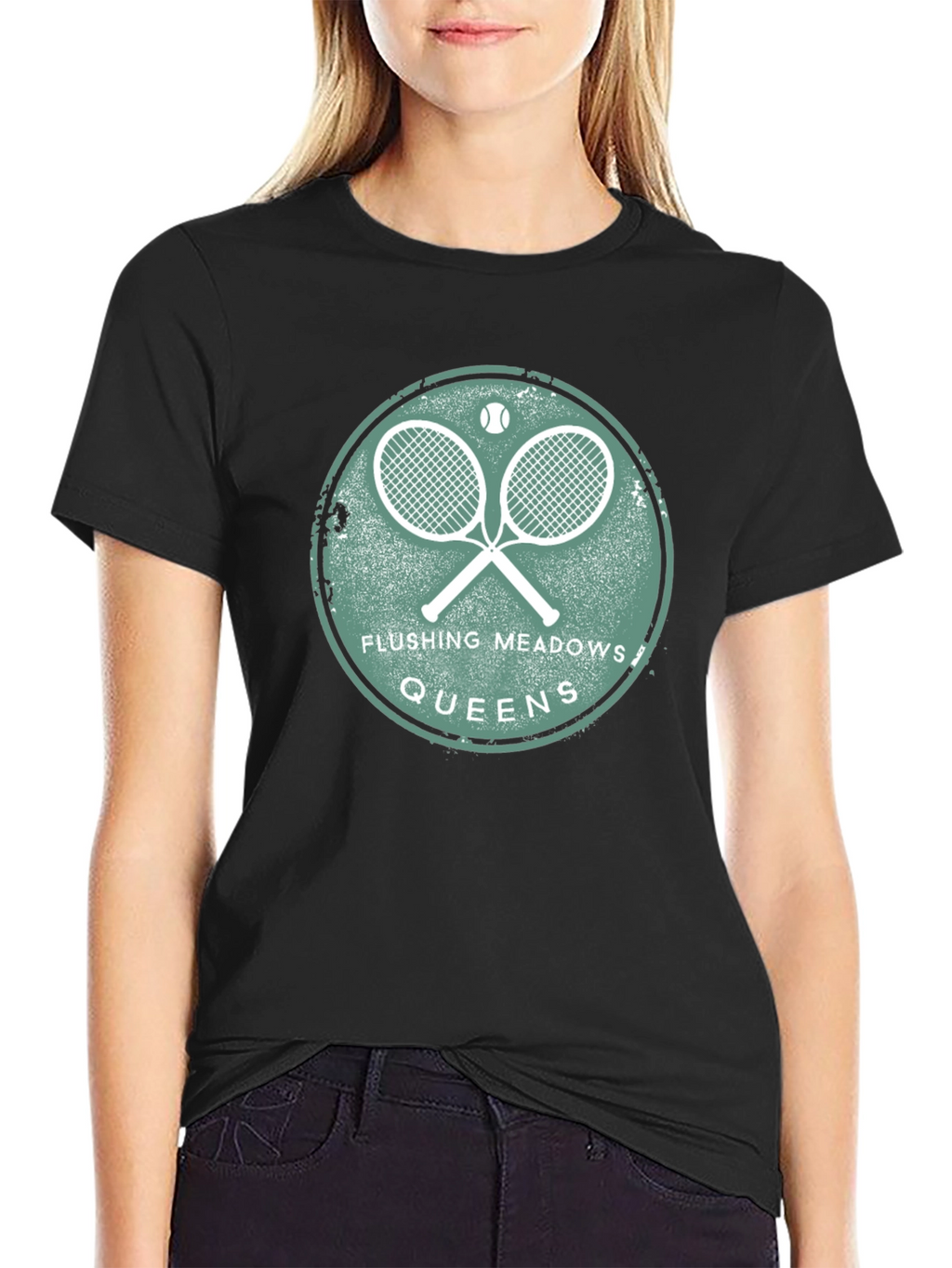 Flushing Meadows Queens Tennis Graphic Tee