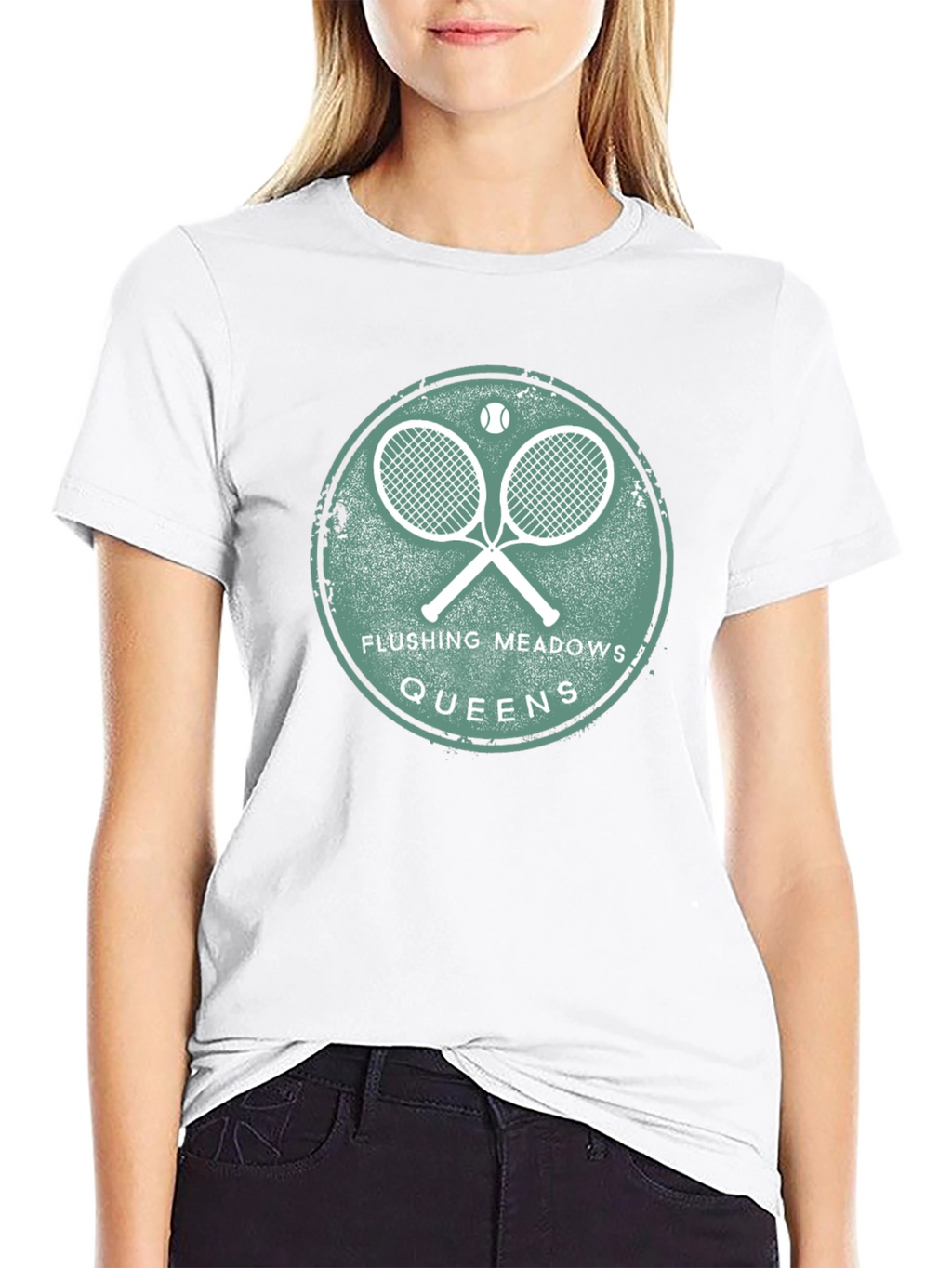 Flushing Meadows Queens Tennis Graphic Tee