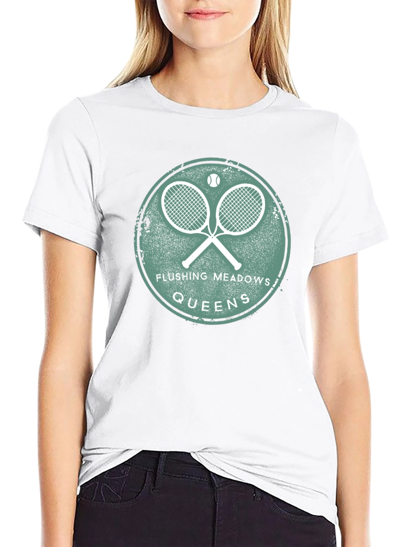 Flushing Meadows Queens Tennis Graphic Tee