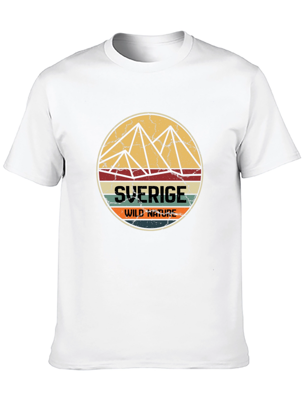 Retro Sverige Wild Nature T-Shirt