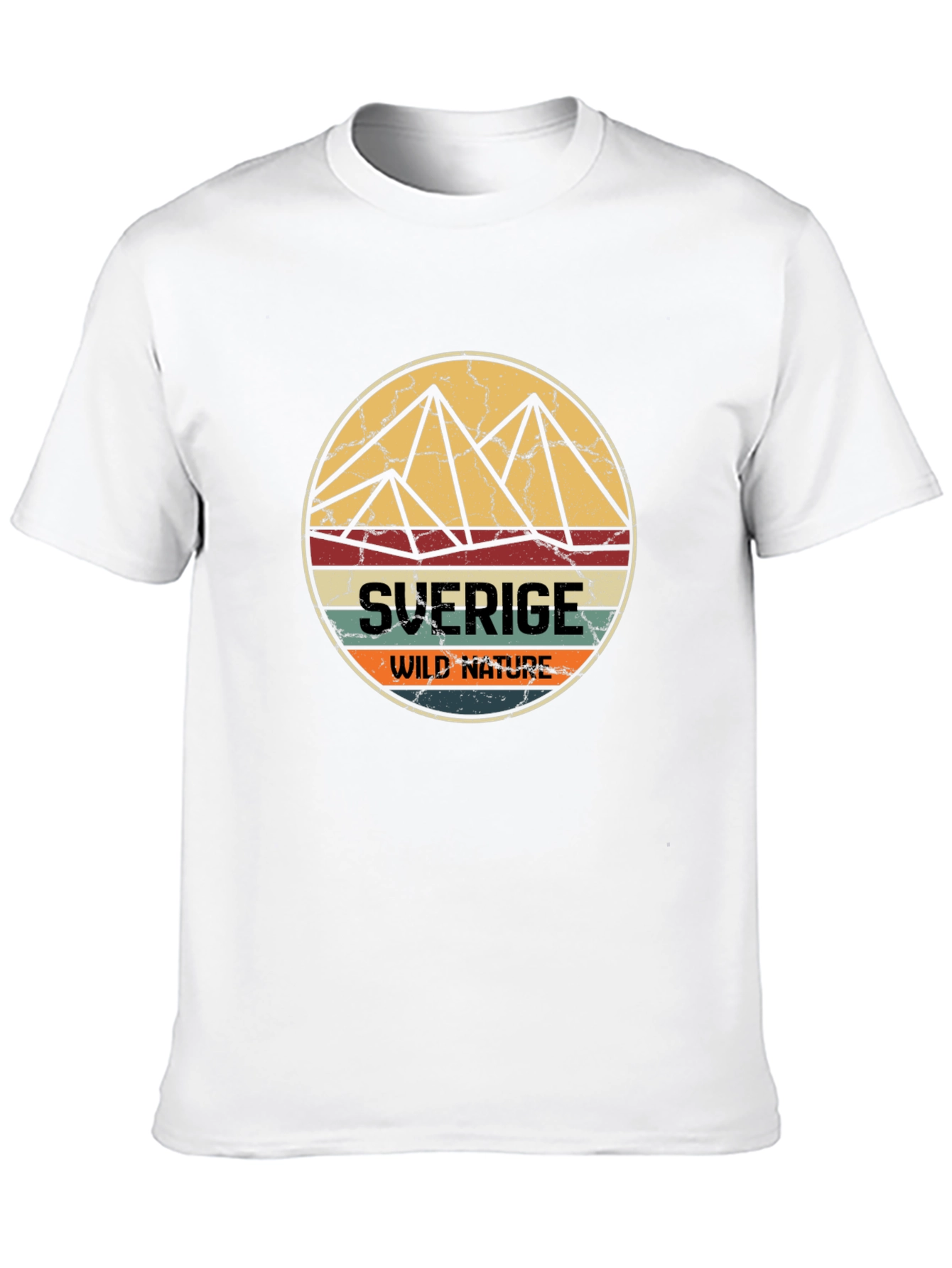 Retro Sverige Wild Nature T-Shirt