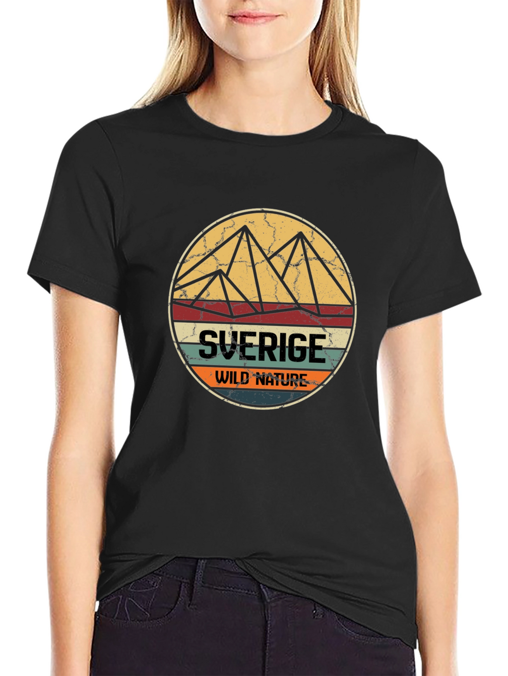 Retro Sverige Wild Nature T-Shirt