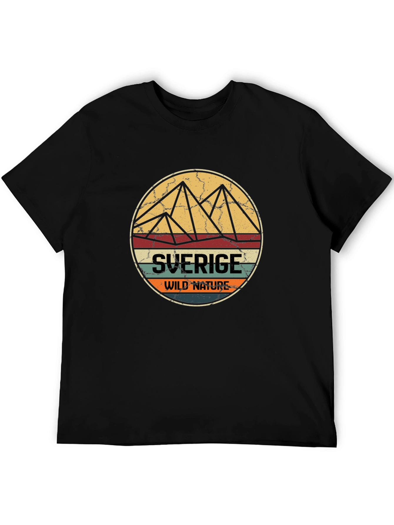 Retro Sverige Wild Nature T-Shirt