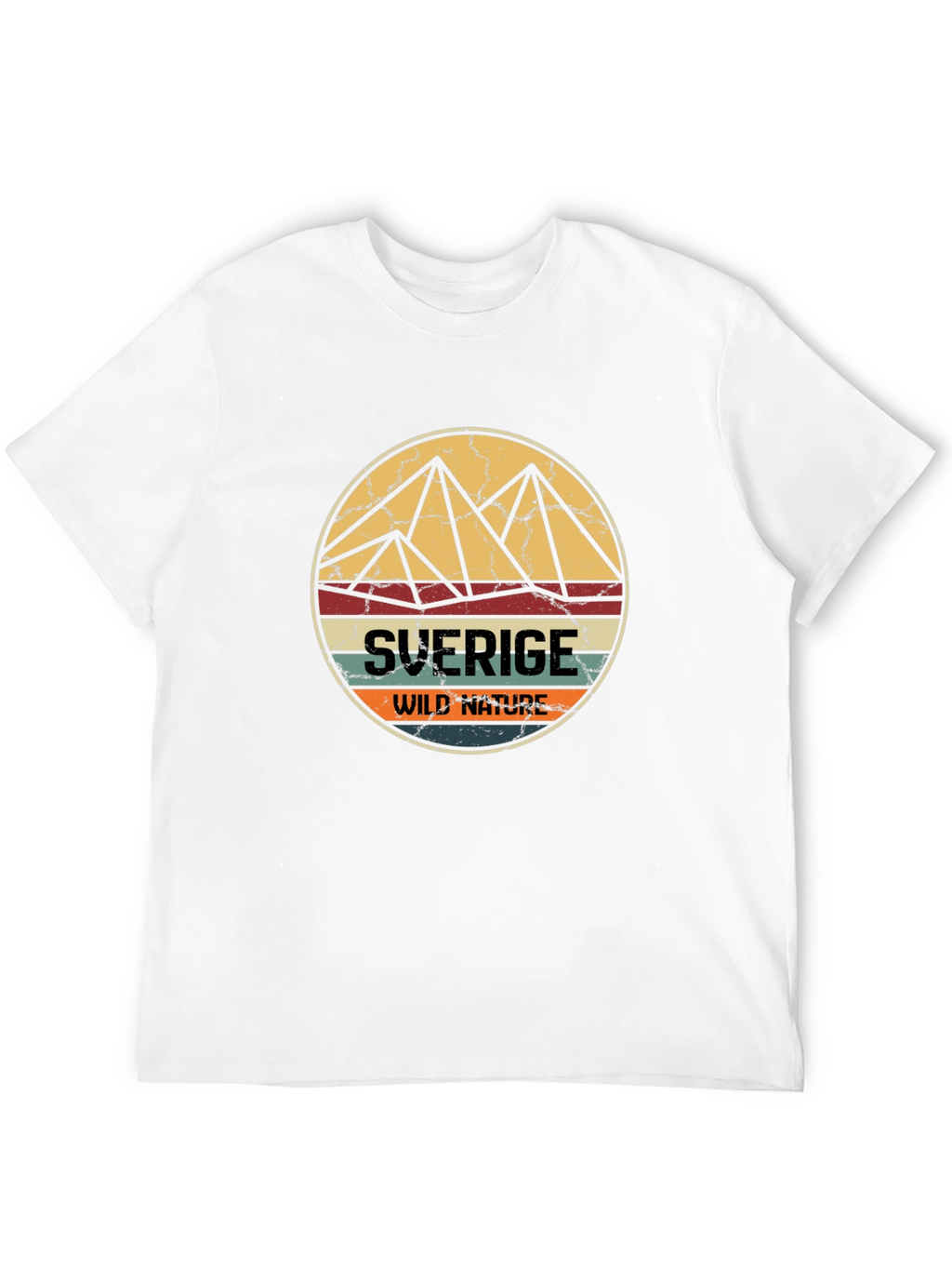 Retro Sverige Wild Nature T-Shirt