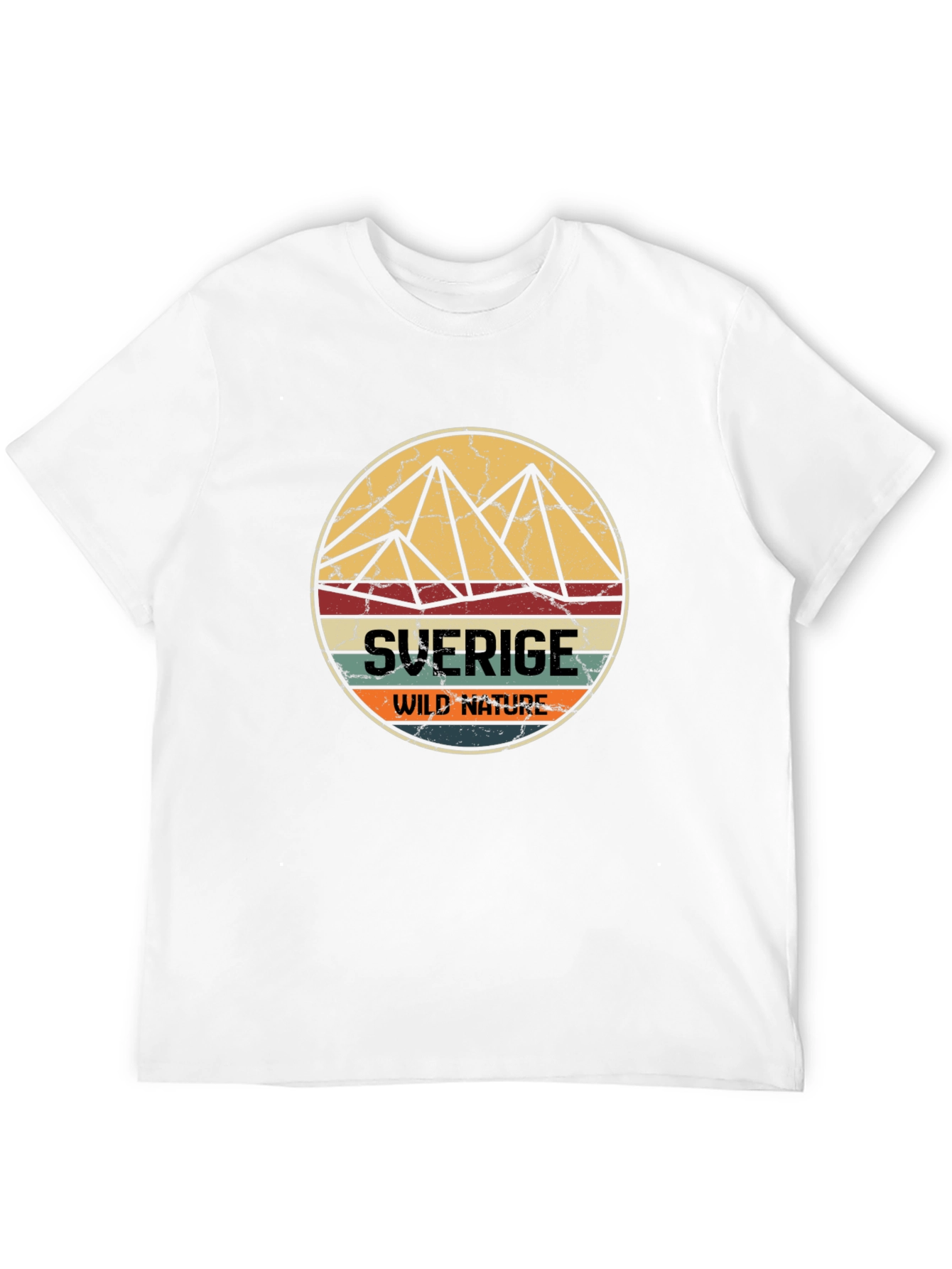 Retro Sverige Wild Nature T-Shirt