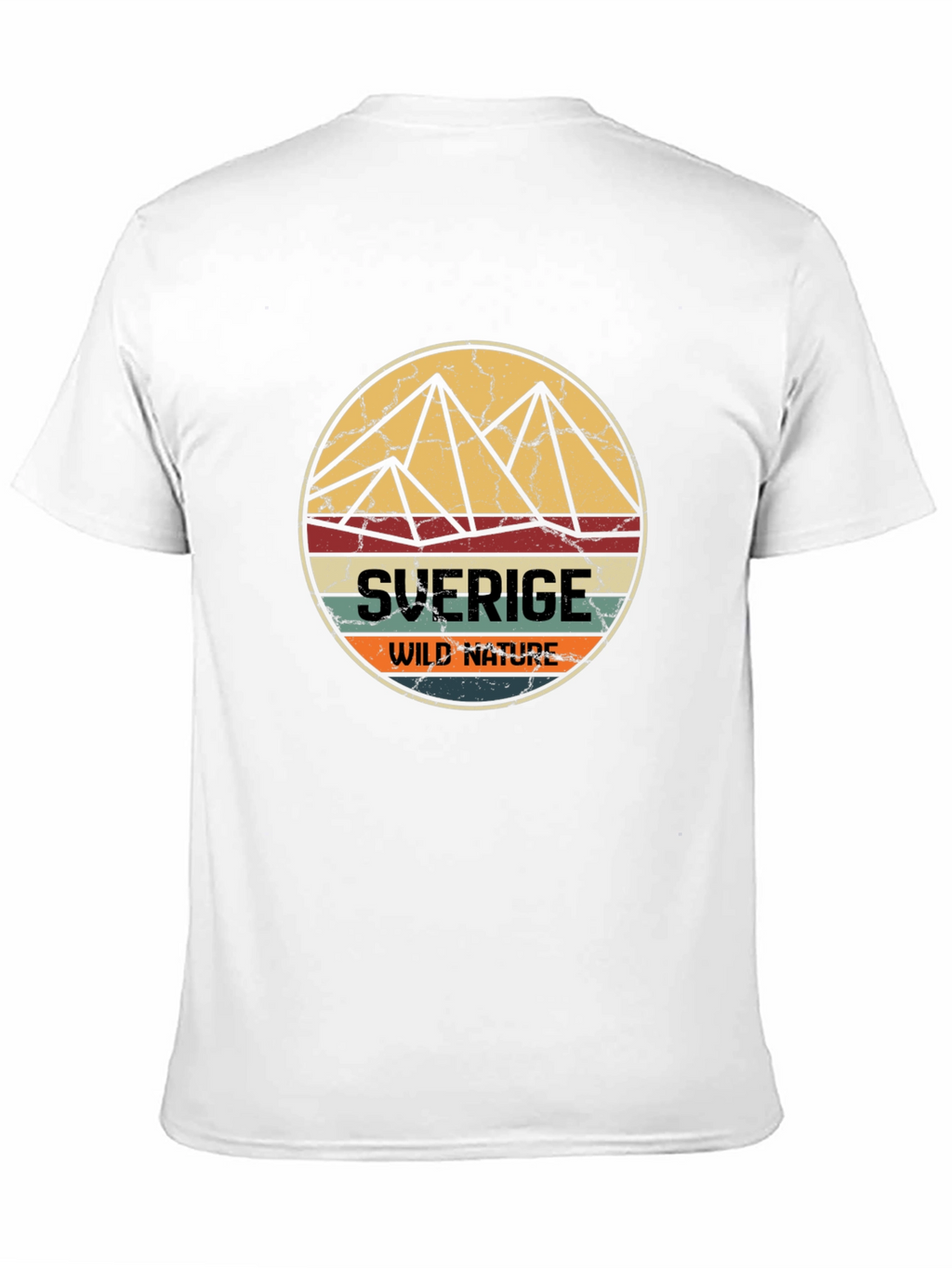 Retro Sverige Wild Nature T-Shirt