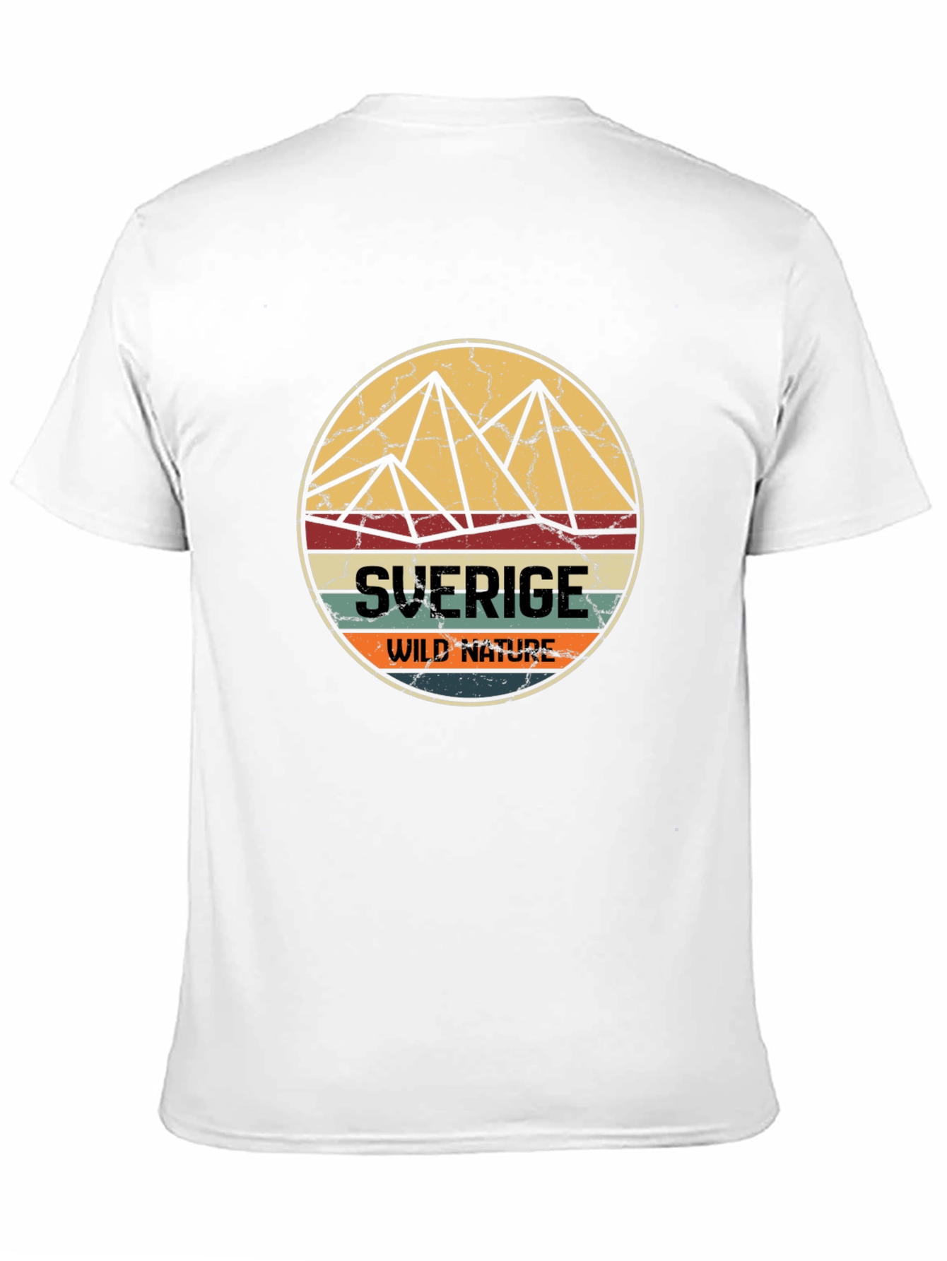 Retro Sverige Wild Nature T-Shirt