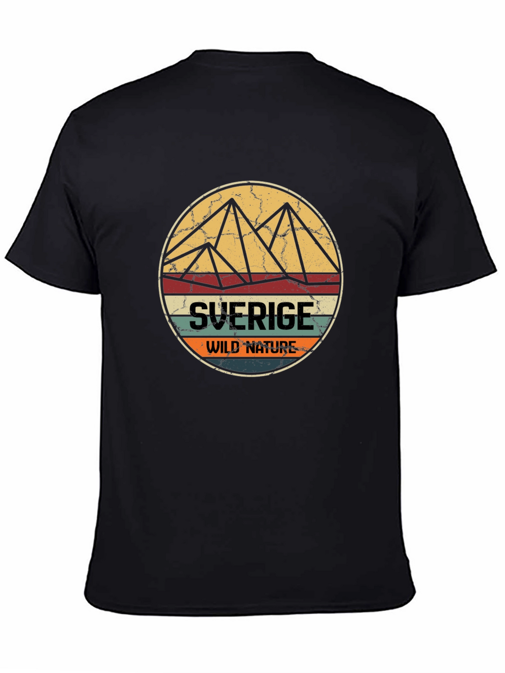 Retro Sverige Wild Nature T-Shirt